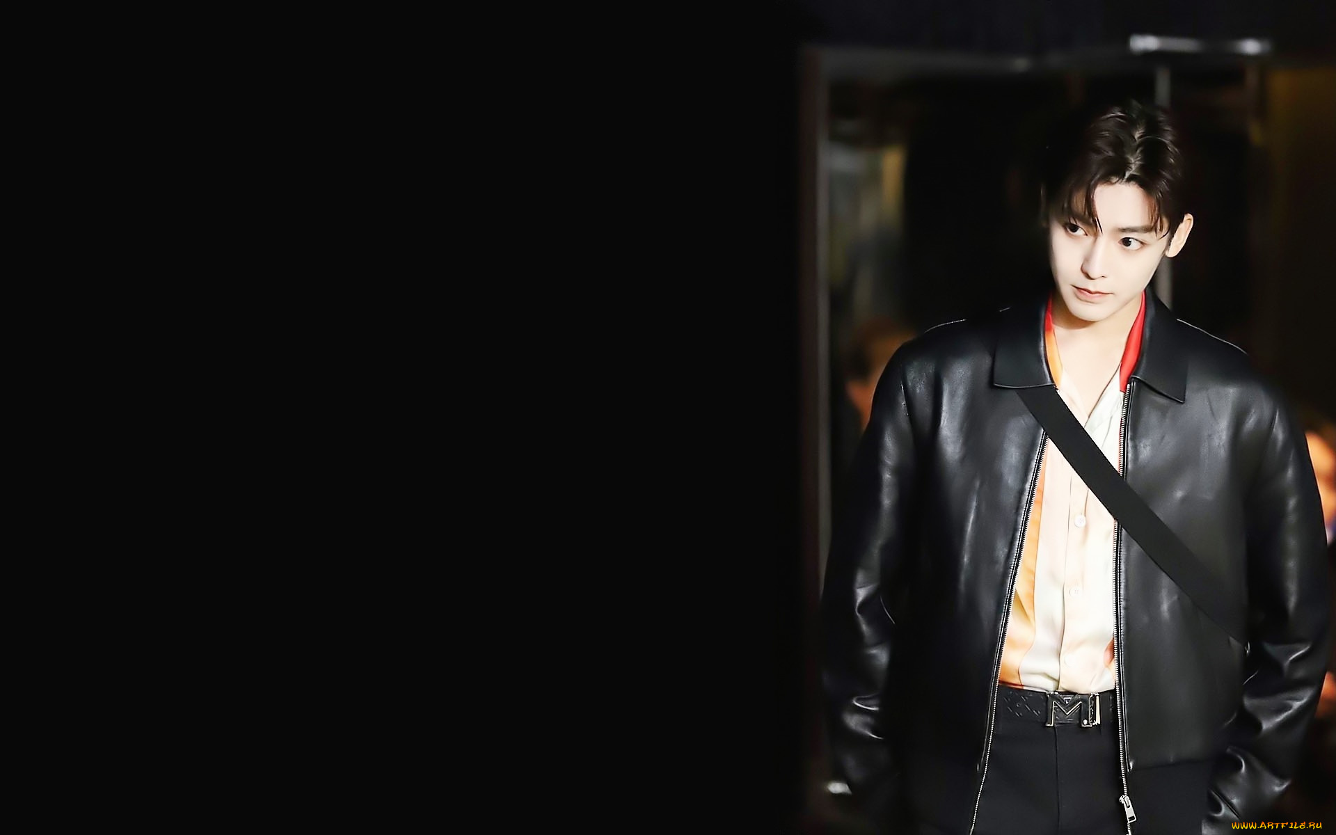 мужчины, hou, ming, hao, актер, куртка