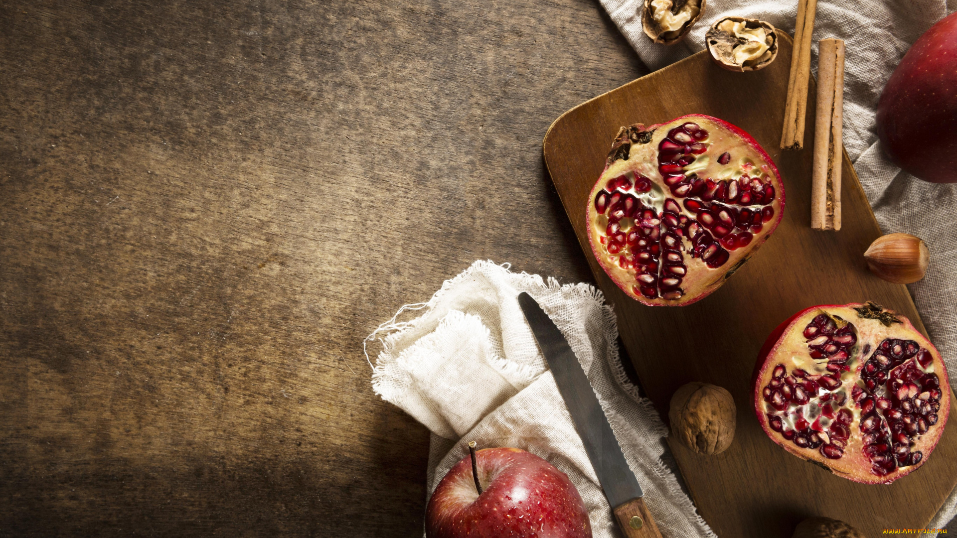 еда, гранат