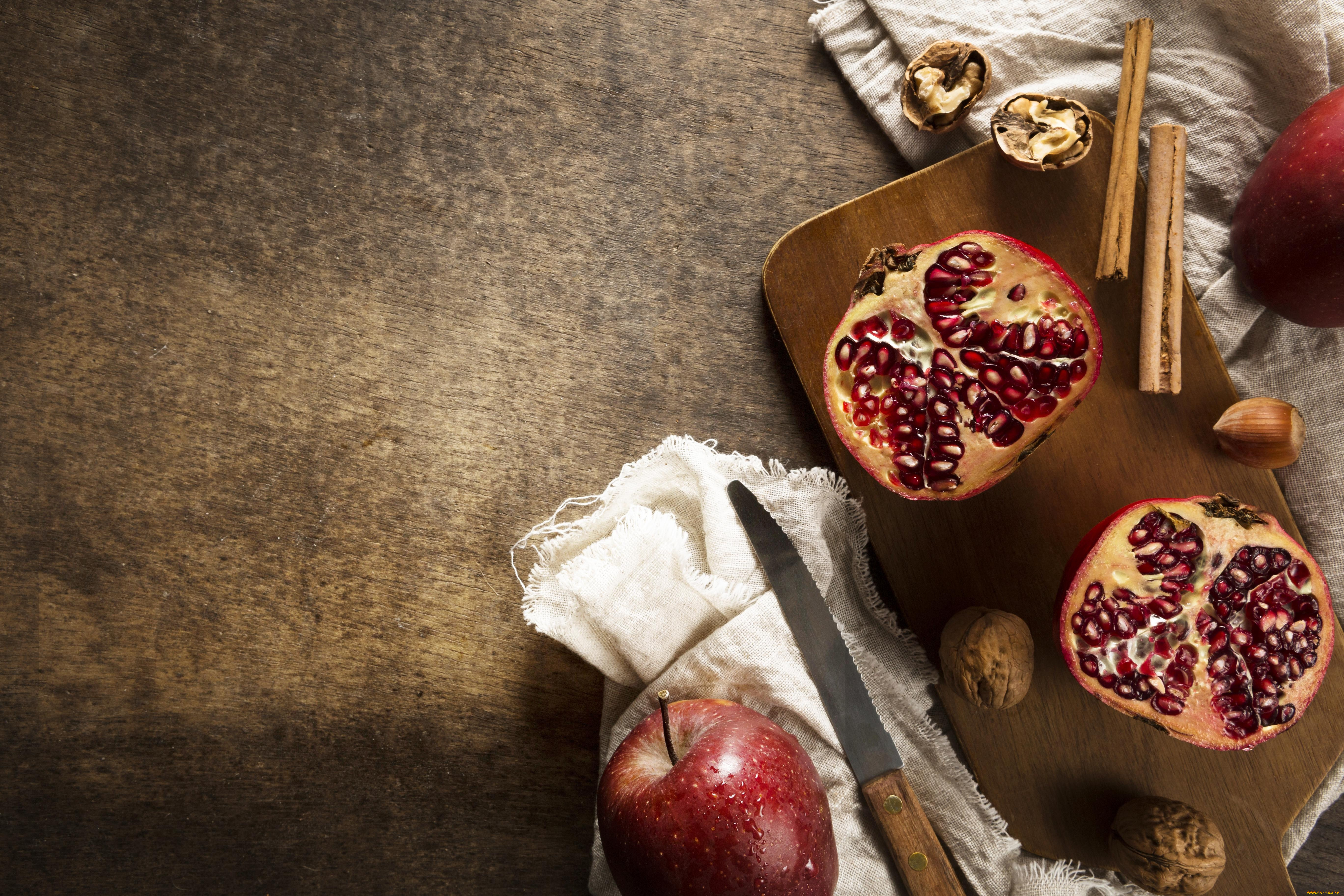 еда, гранат