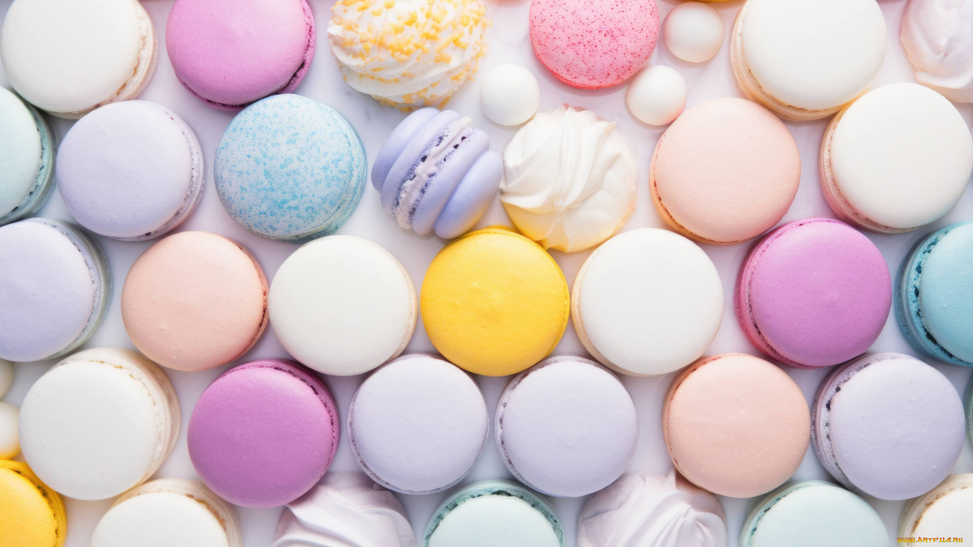 3д, графика, еда-, food, макаруны