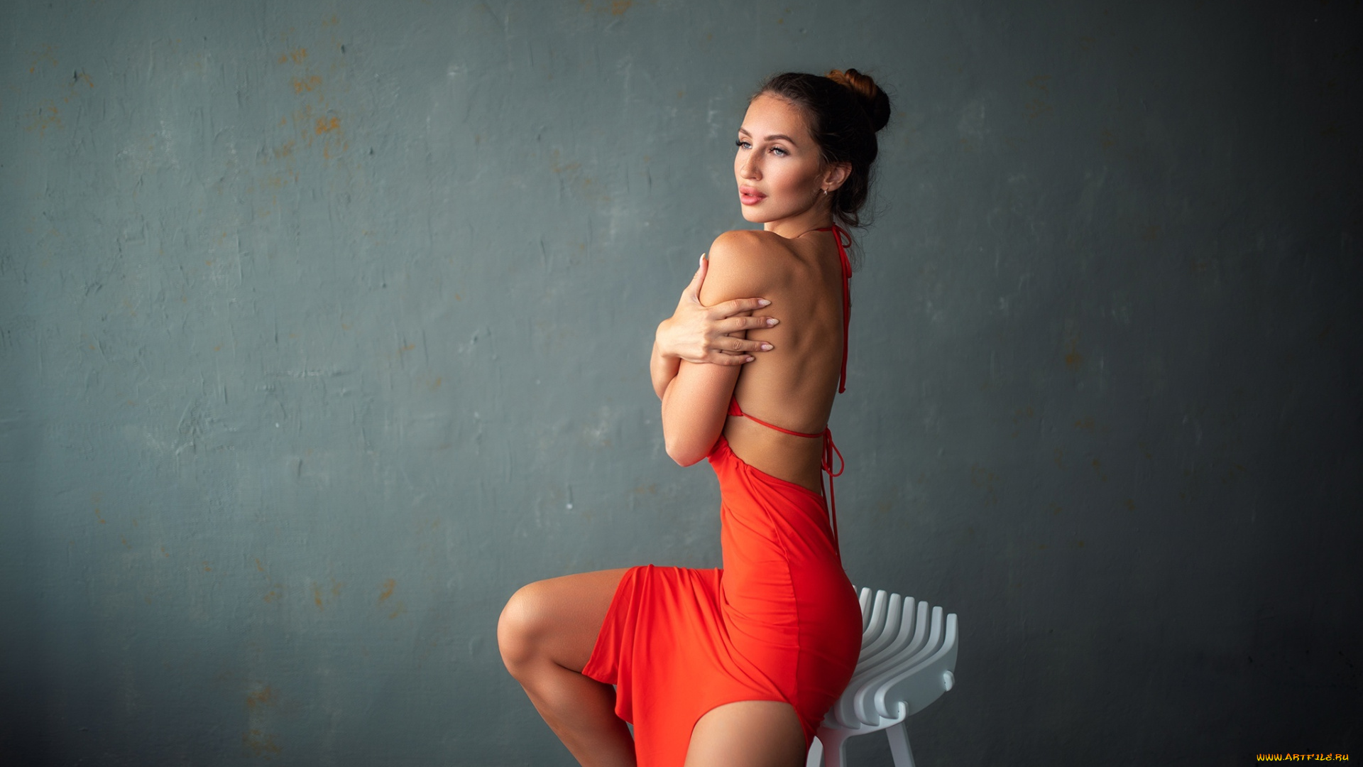 девушки, -, брюнетки, , шатенки, девушка, позирует, дмитрий, шульгин