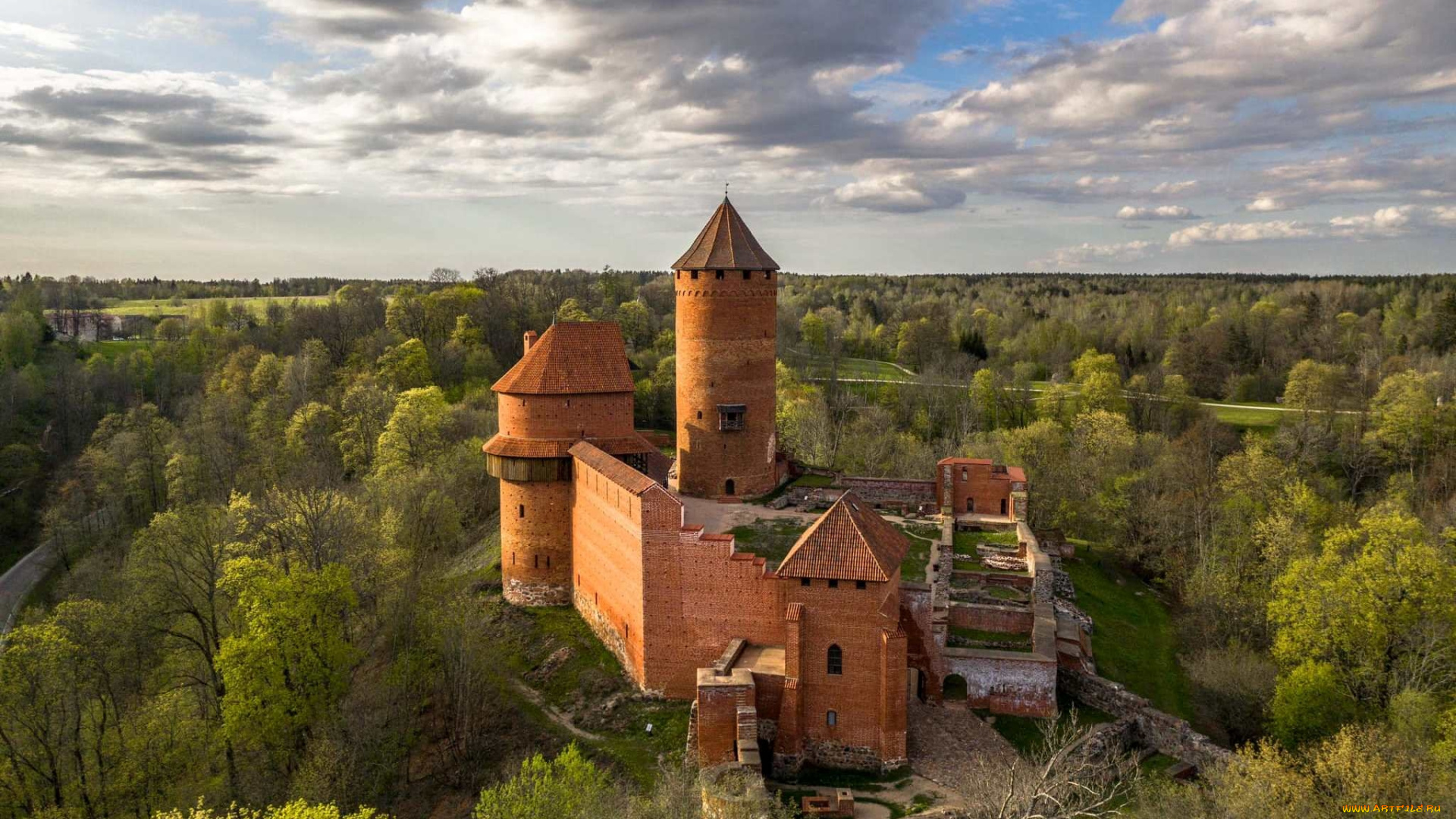 turaida, castle, latvia, города, -, дворцы, , замки, , крепости, turaida, castle