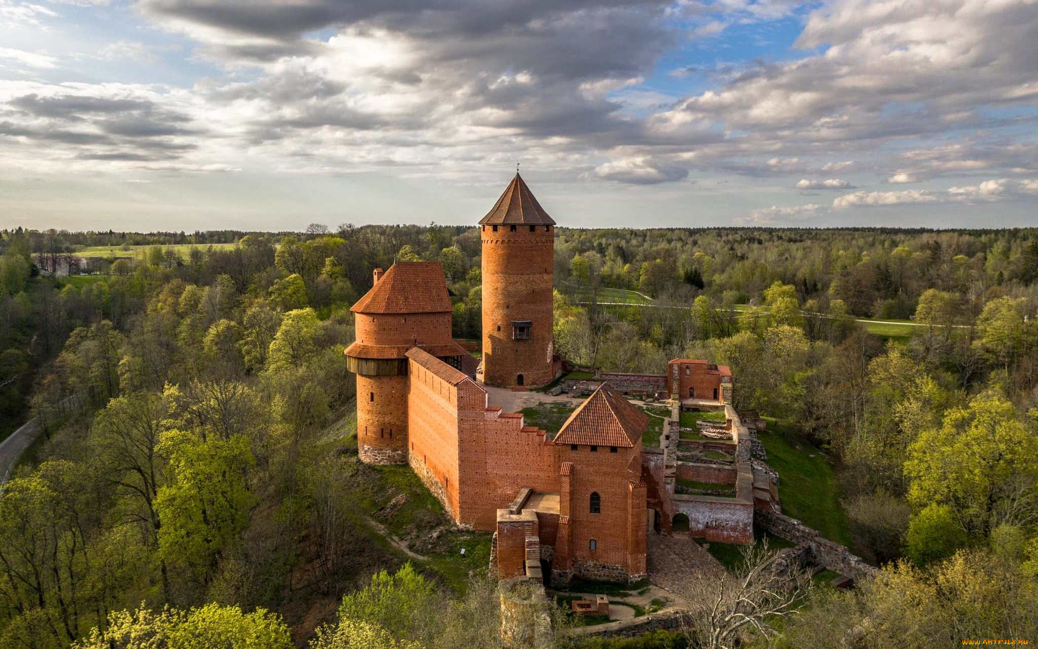 turaida, castle, latvia, города, -, дворцы, , замки, , крепости, turaida, castle