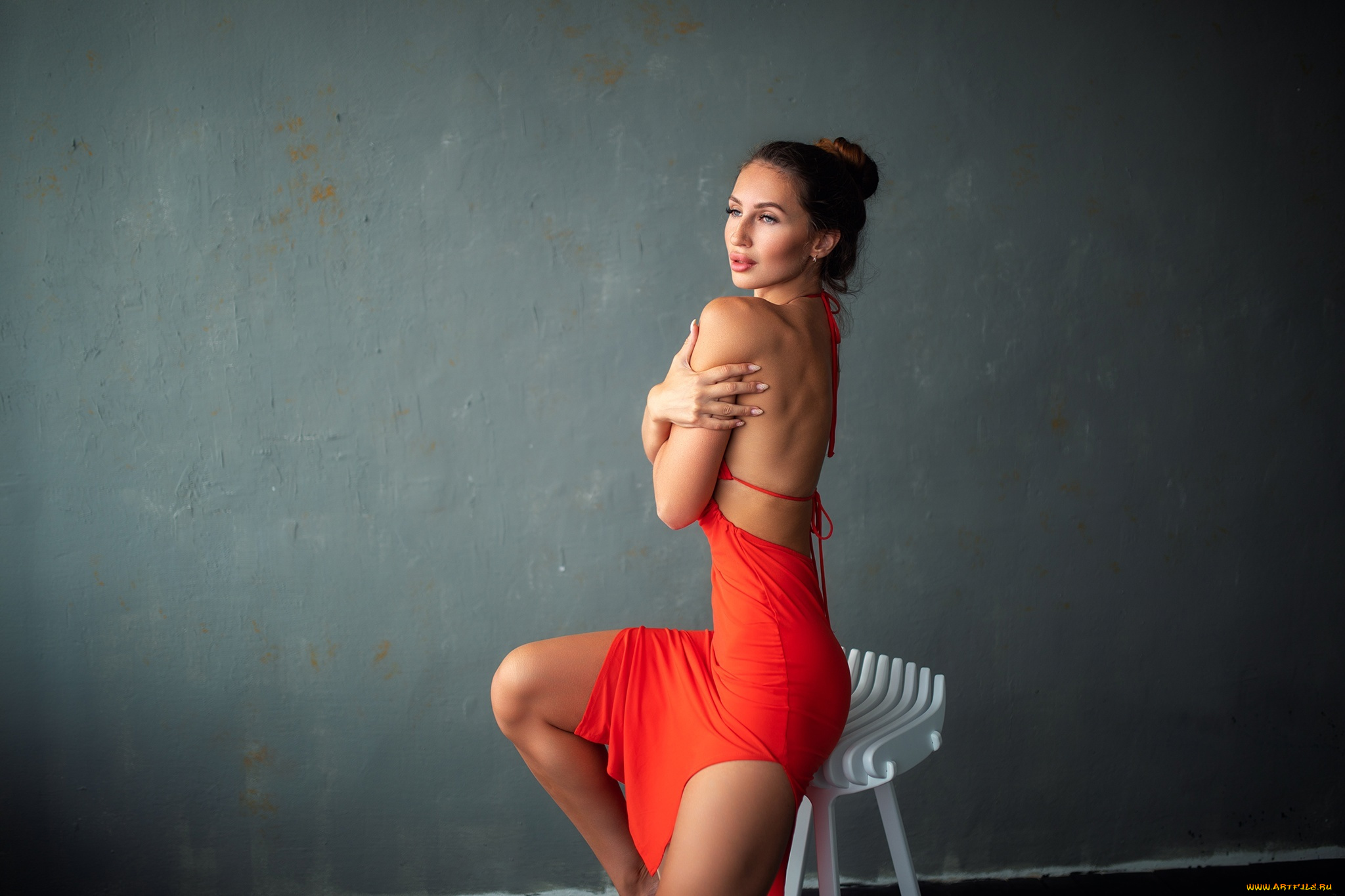 девушки, -, брюнетки, , шатенки, девушка, позирует, дмитрий, шульгин