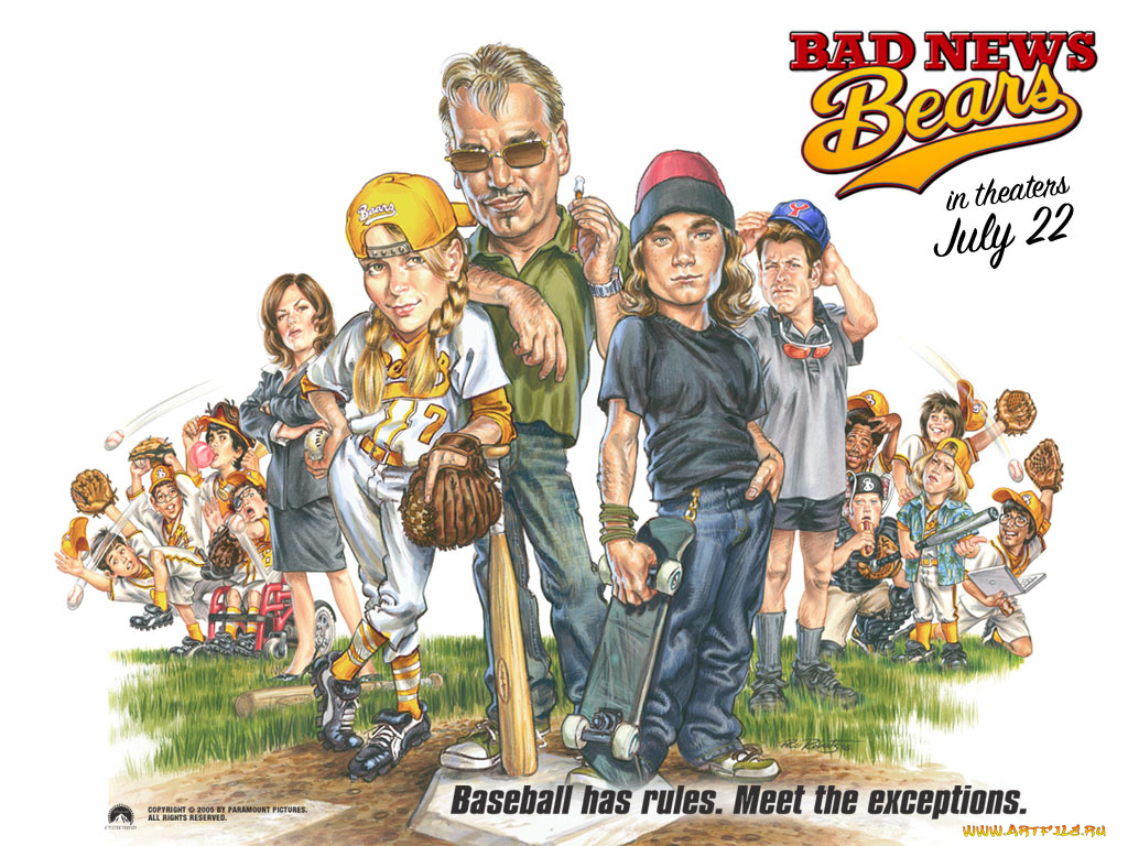 bad, news, bears, the, 2005, кино, фильмы