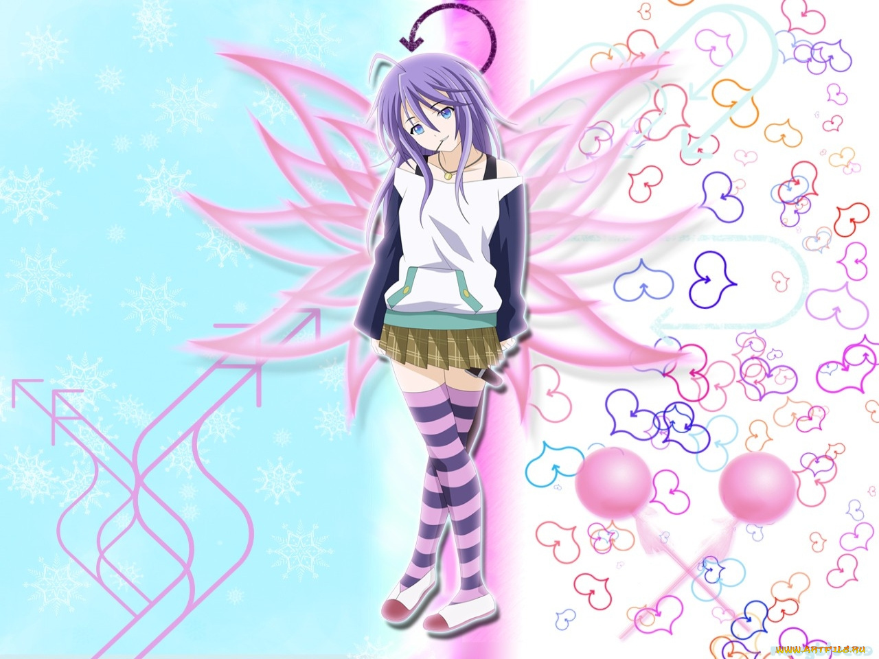 аниме, rosario, vampire