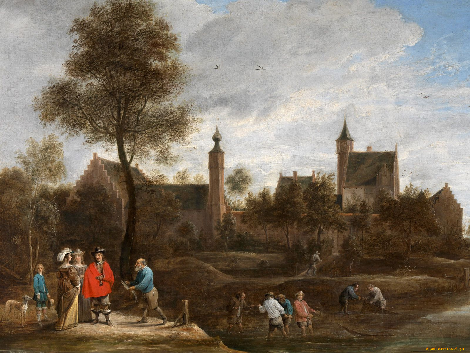 рисованные, живопись