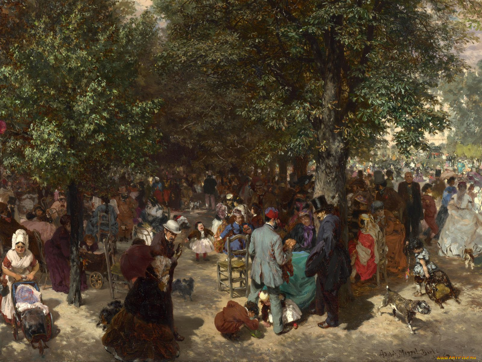 рисованные, живопись