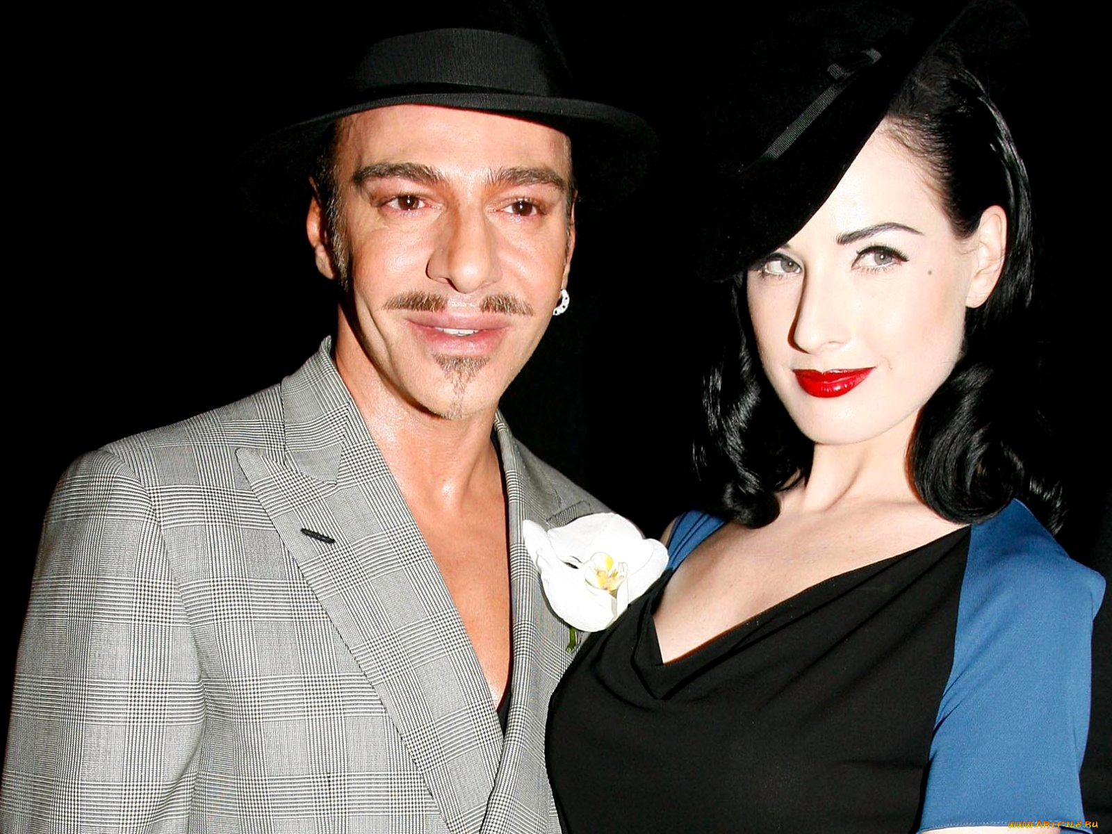 john, galliano, dita, von, teese, разное, знаменитости