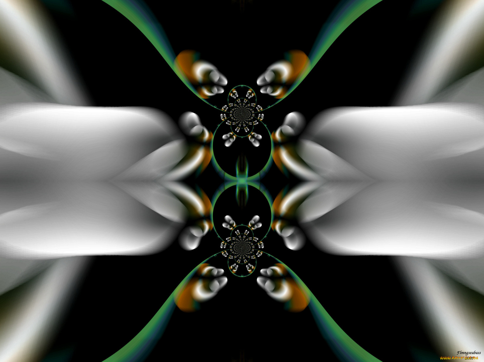 3д, графика, fractal, фракталы