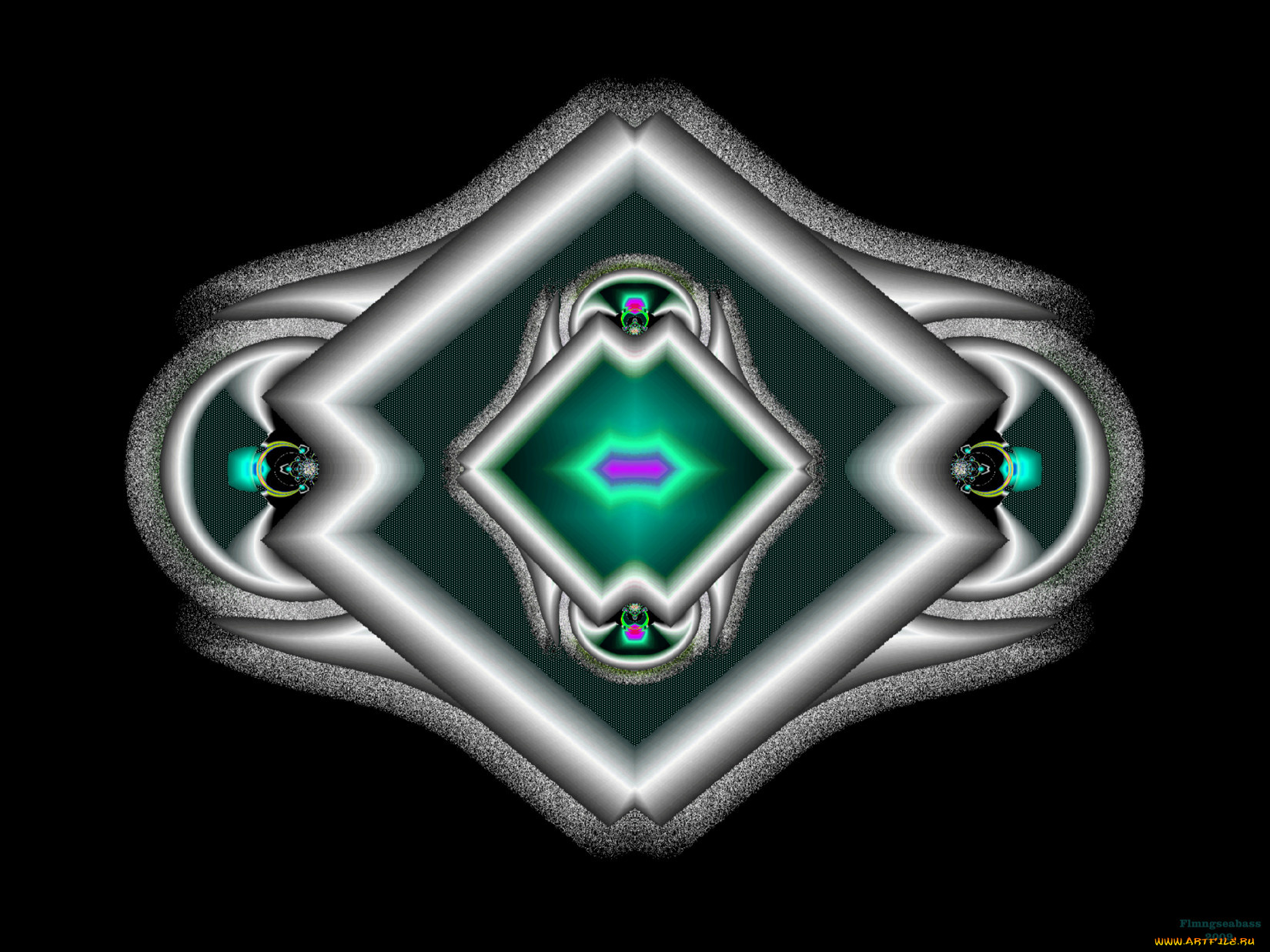 3д, графика, fractal, фракталы