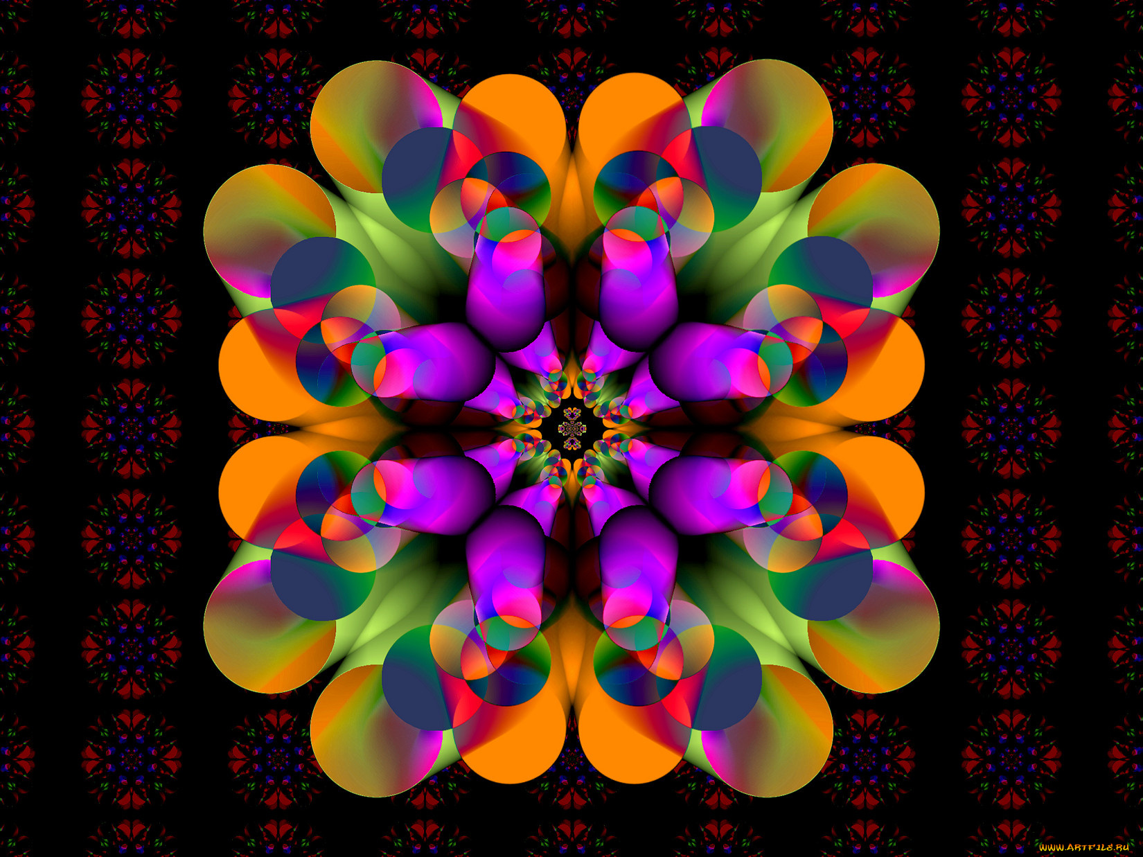 3д, графика, fractal, фракталы