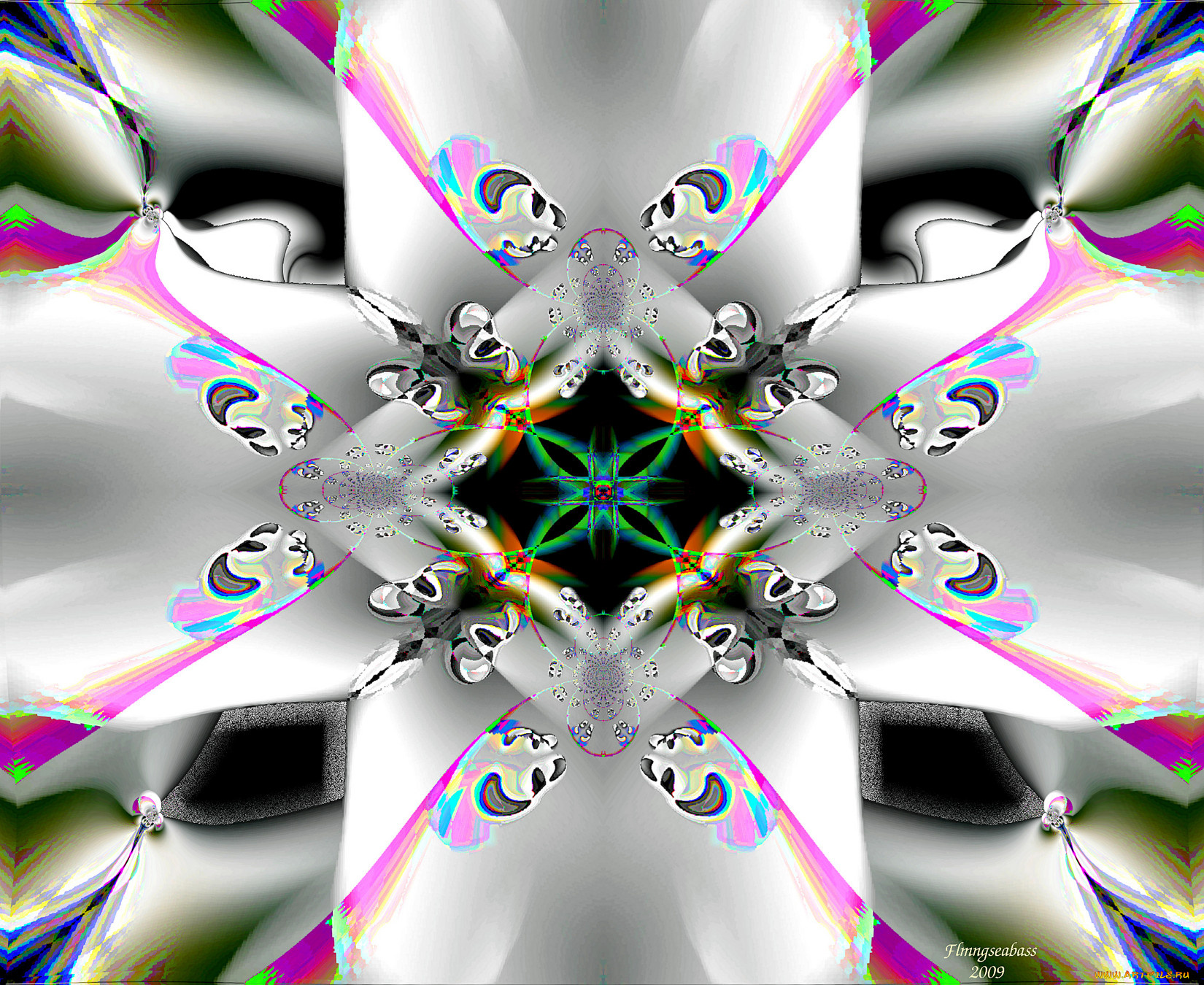 3д, графика, fractal, фракталы