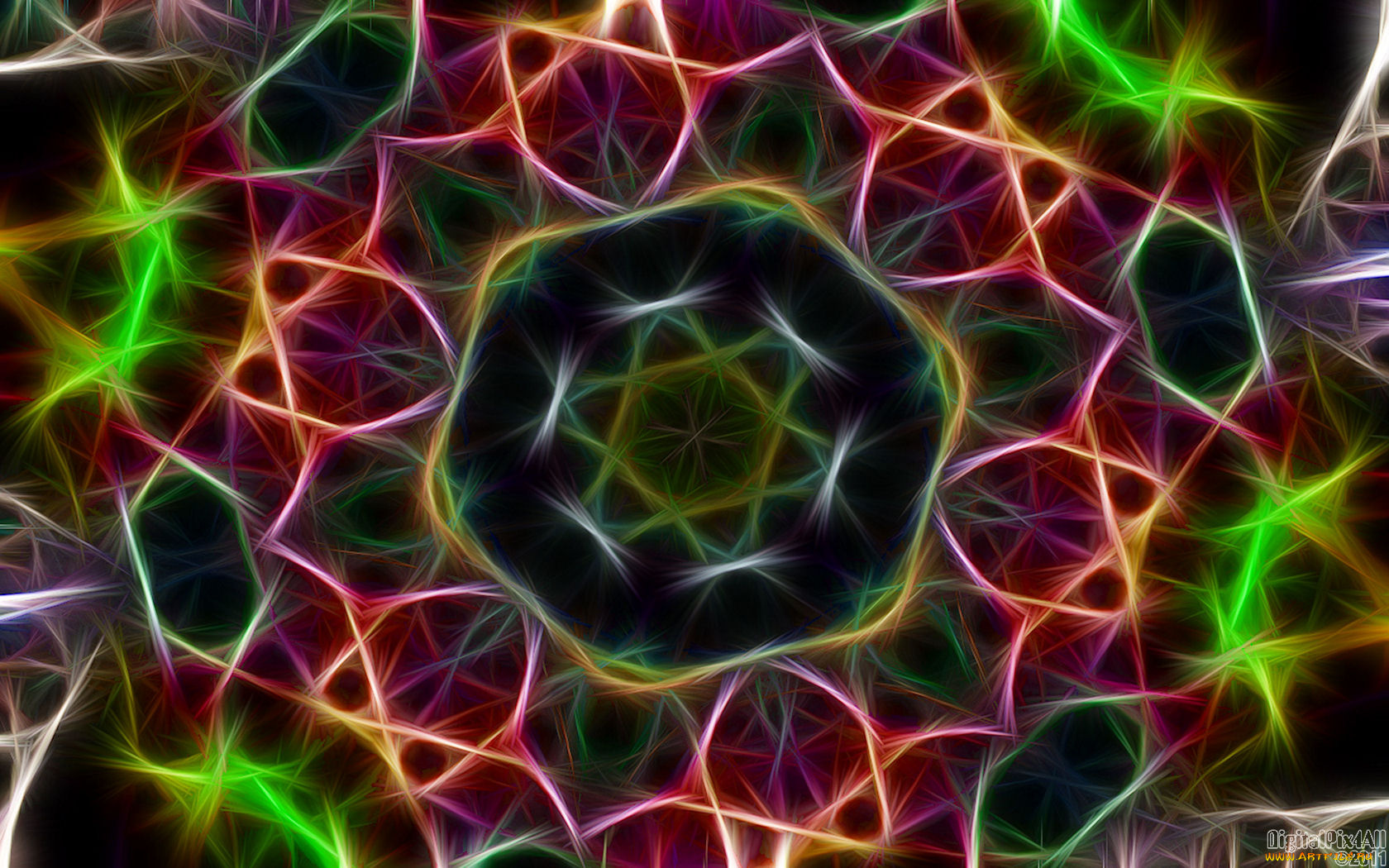 3д, графика, fractal, фракталы