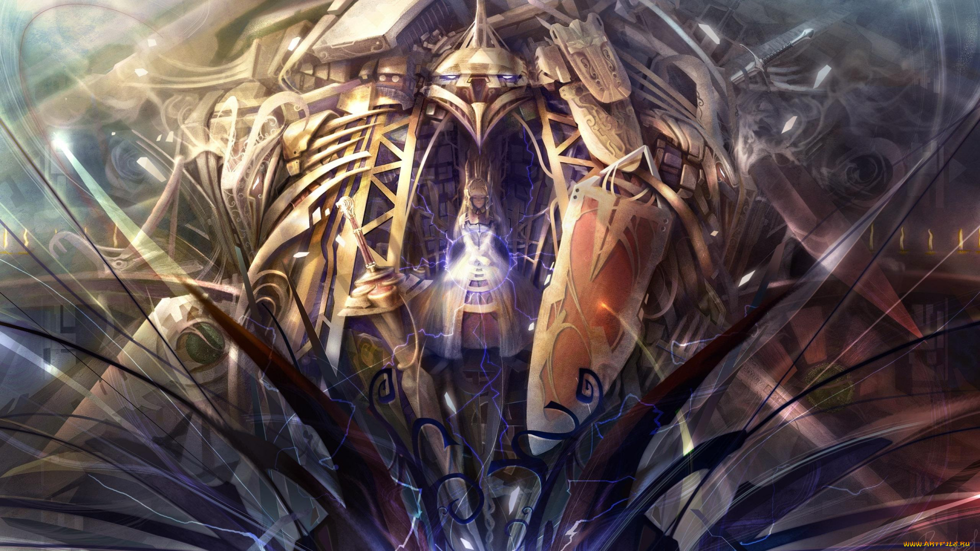 chun, hay, au, yeung, the, armor, of, goddess, фэнтези, магия, броня, доспехи, девушка