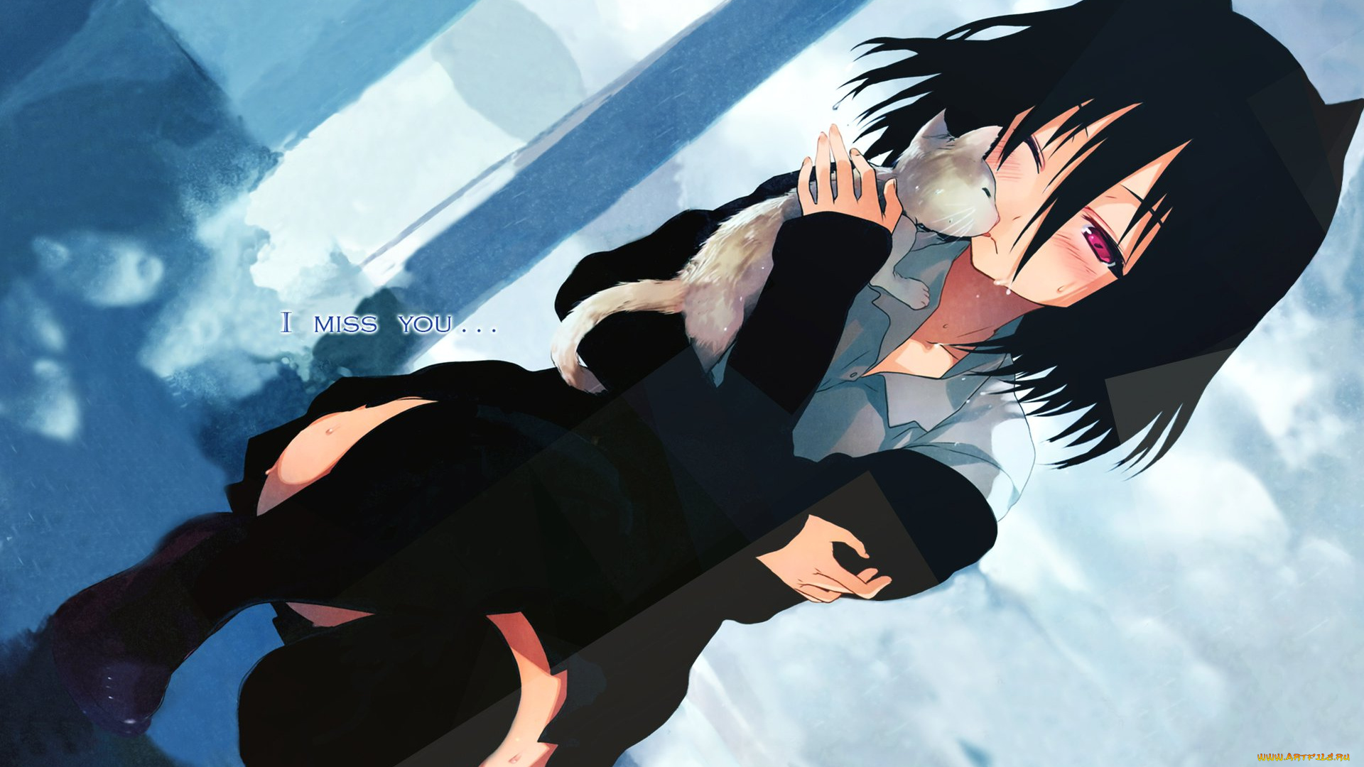 koi, to, senkyo, chocolate, аниме, девочка, котёнок