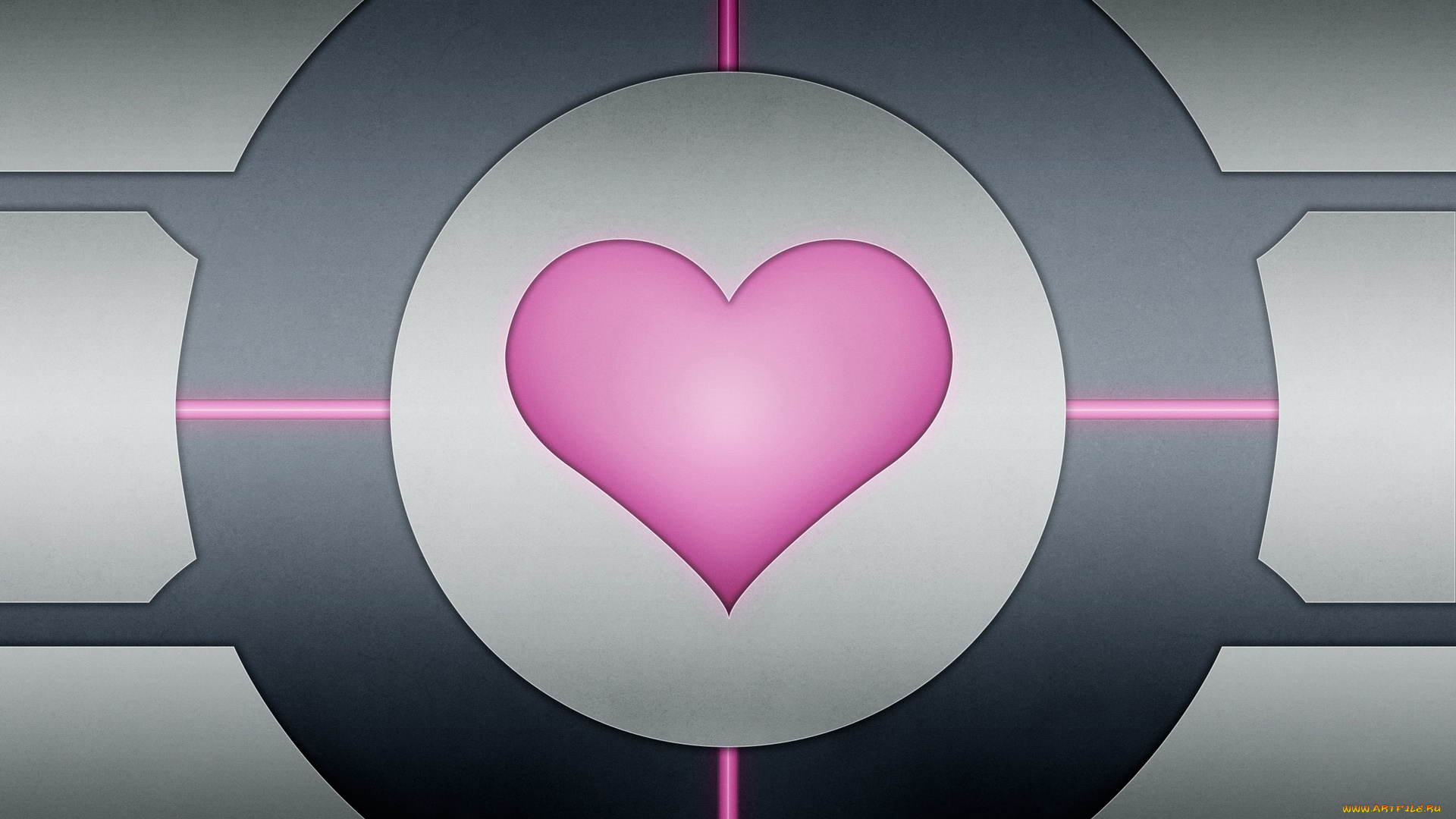 векторная, графика, сердечко