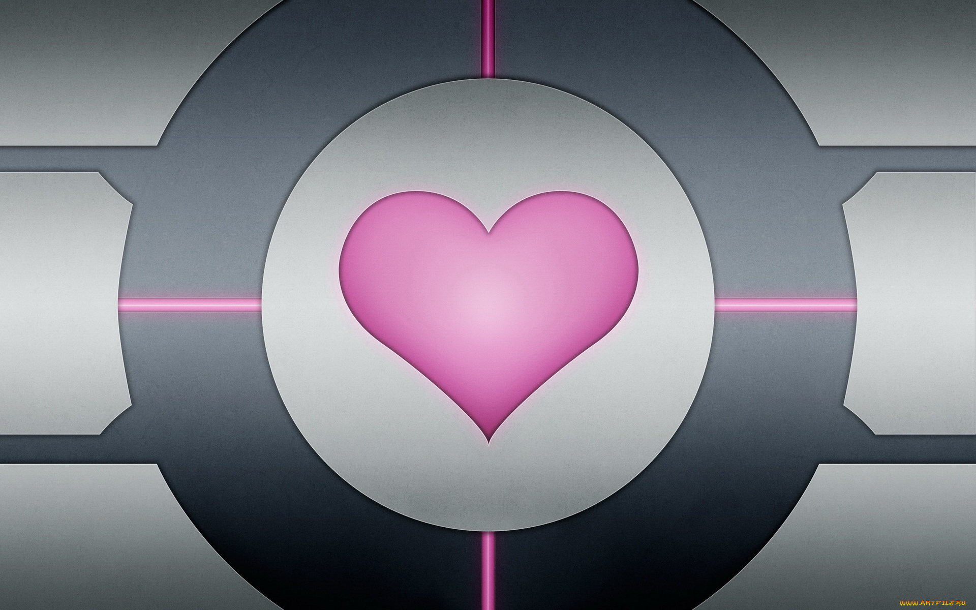 векторная, графика, сердечко