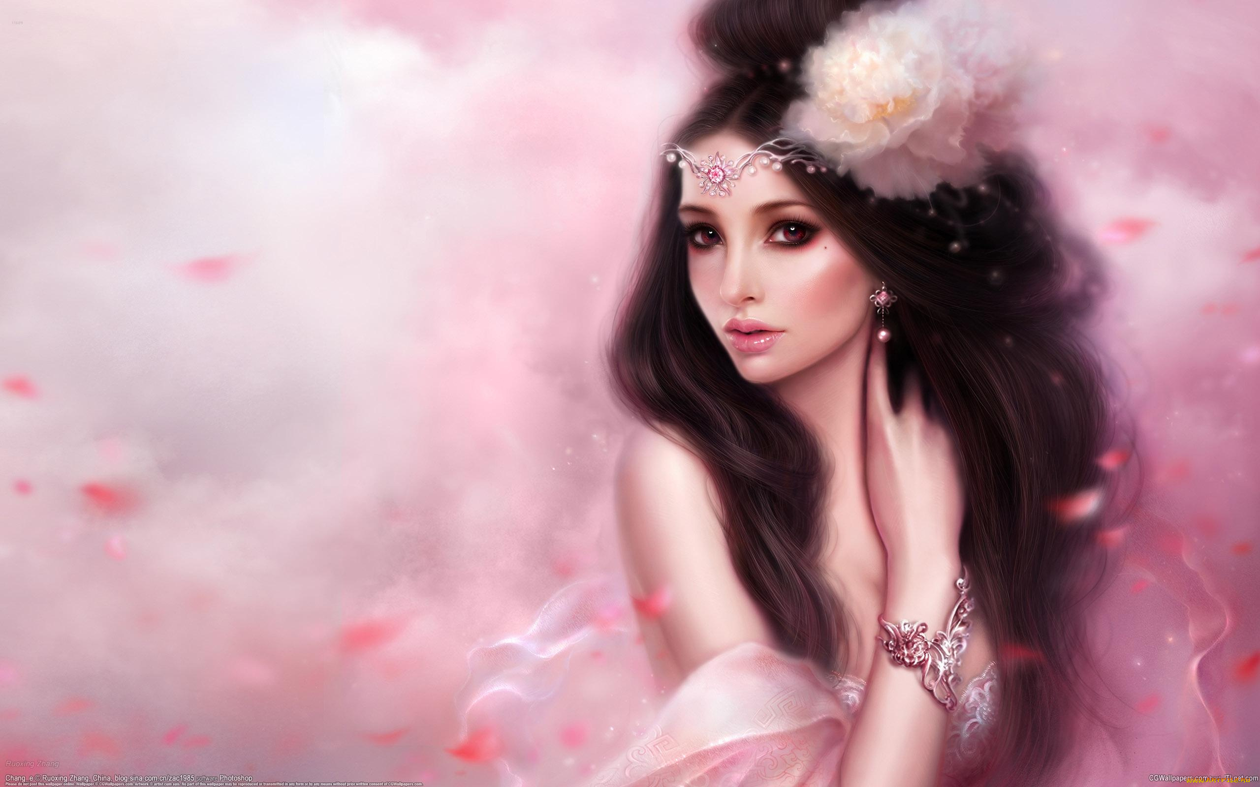 ruoxing, zhang, фэнтези, девушки