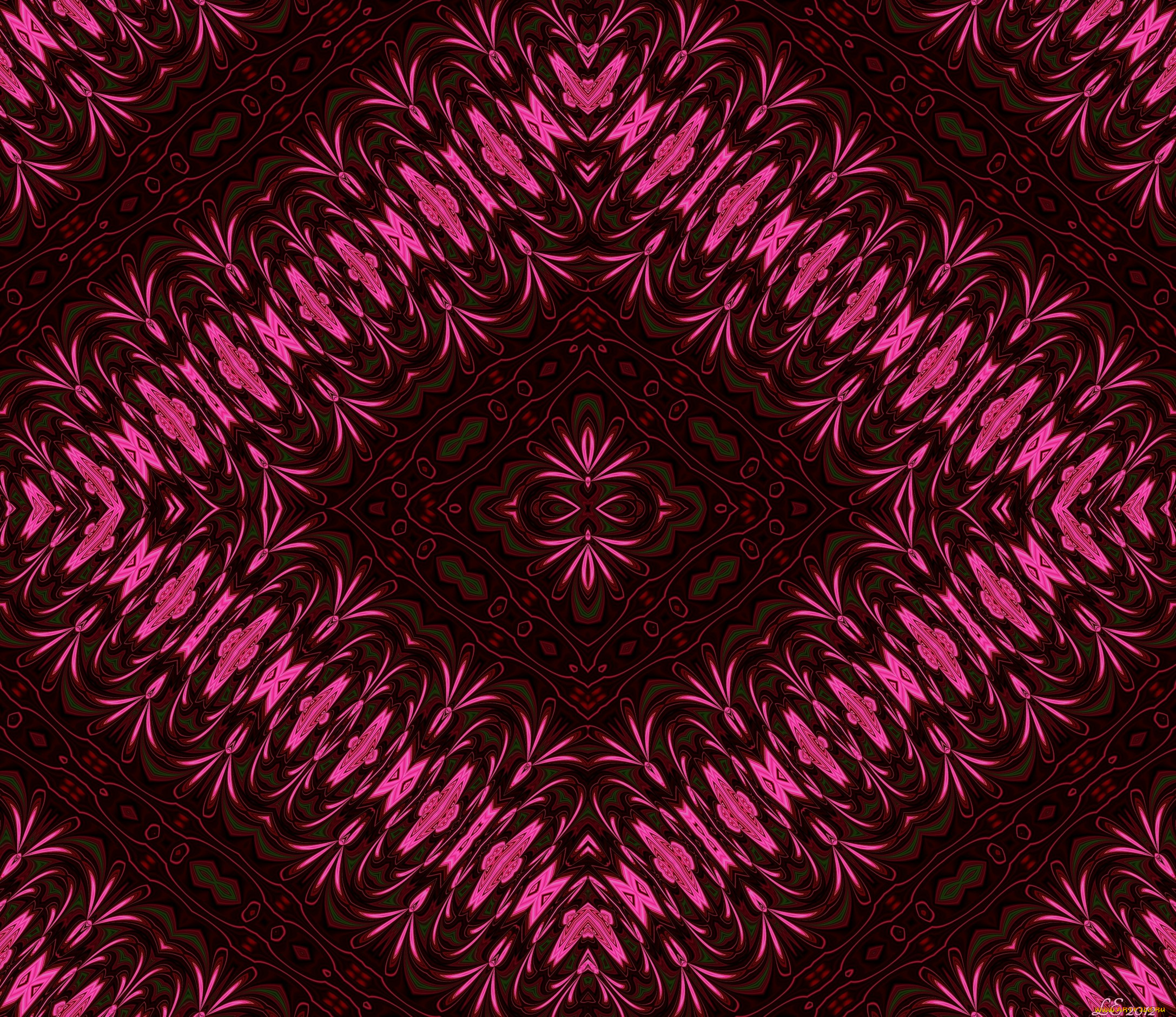 3д, графика, fractal, фракталы, цвета, фон, узор