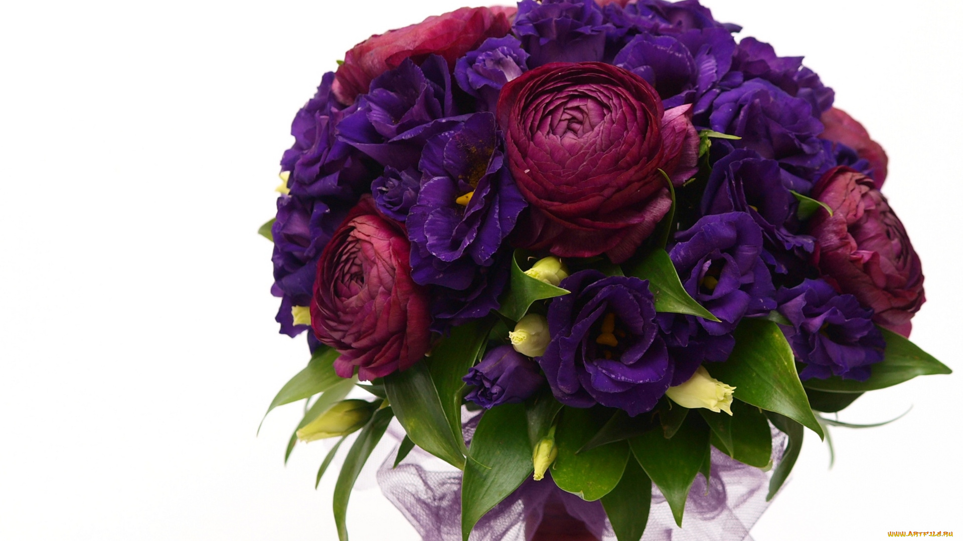 цветы, букеты, композиции, эустома, ранункулюяс