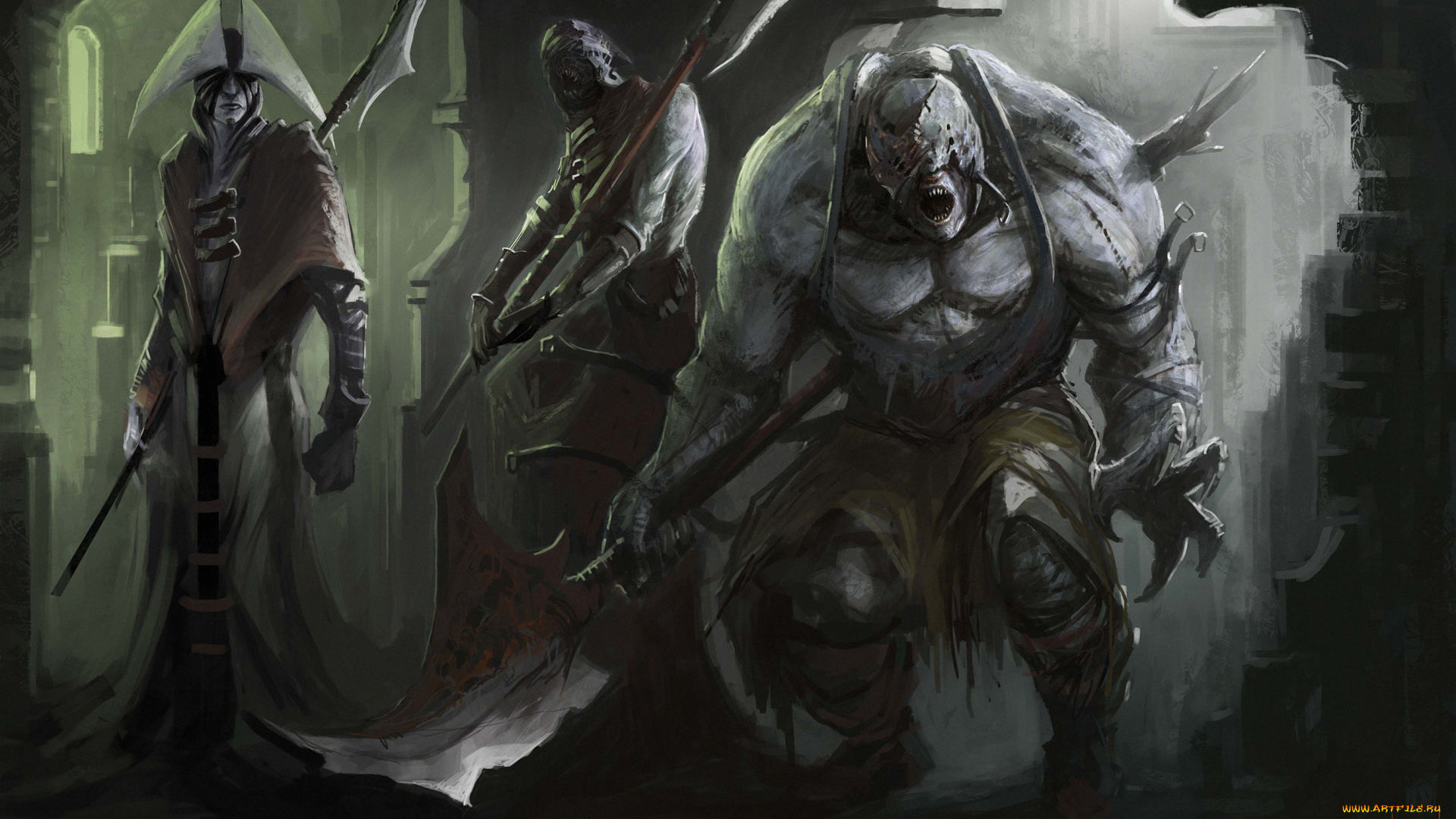 фэнтези, существа, оружие