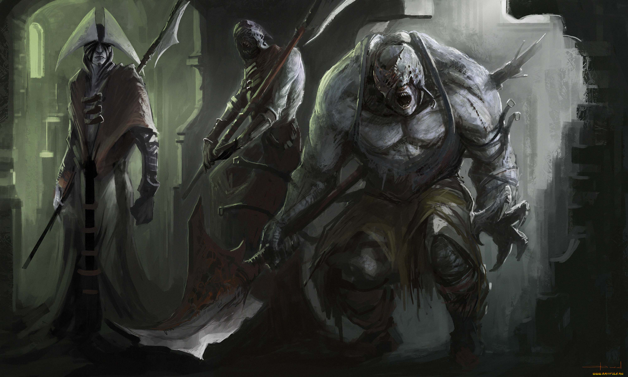 фэнтези, существа, оружие