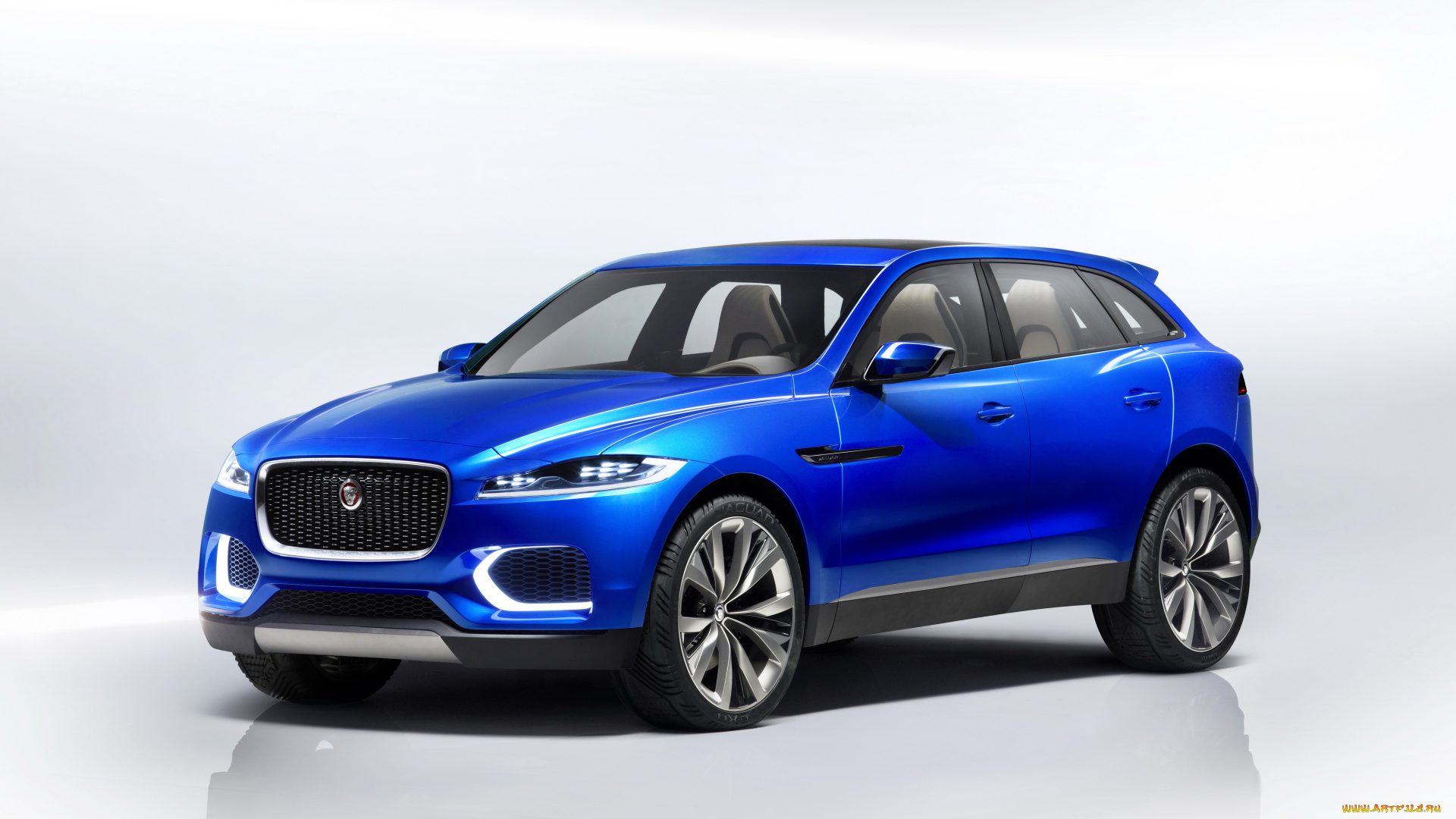 2013, jaguar, c-x17, автомобили, jaguar, синий, металлик