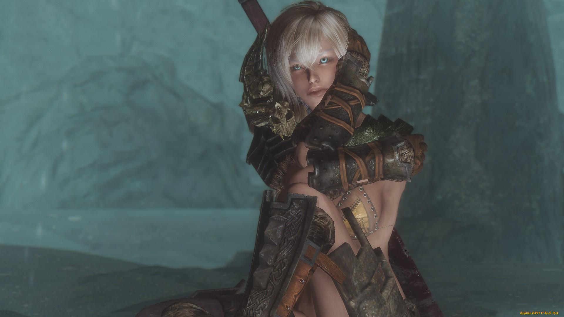 3д, графика, амазонки, , amazon, девушка, взгляд