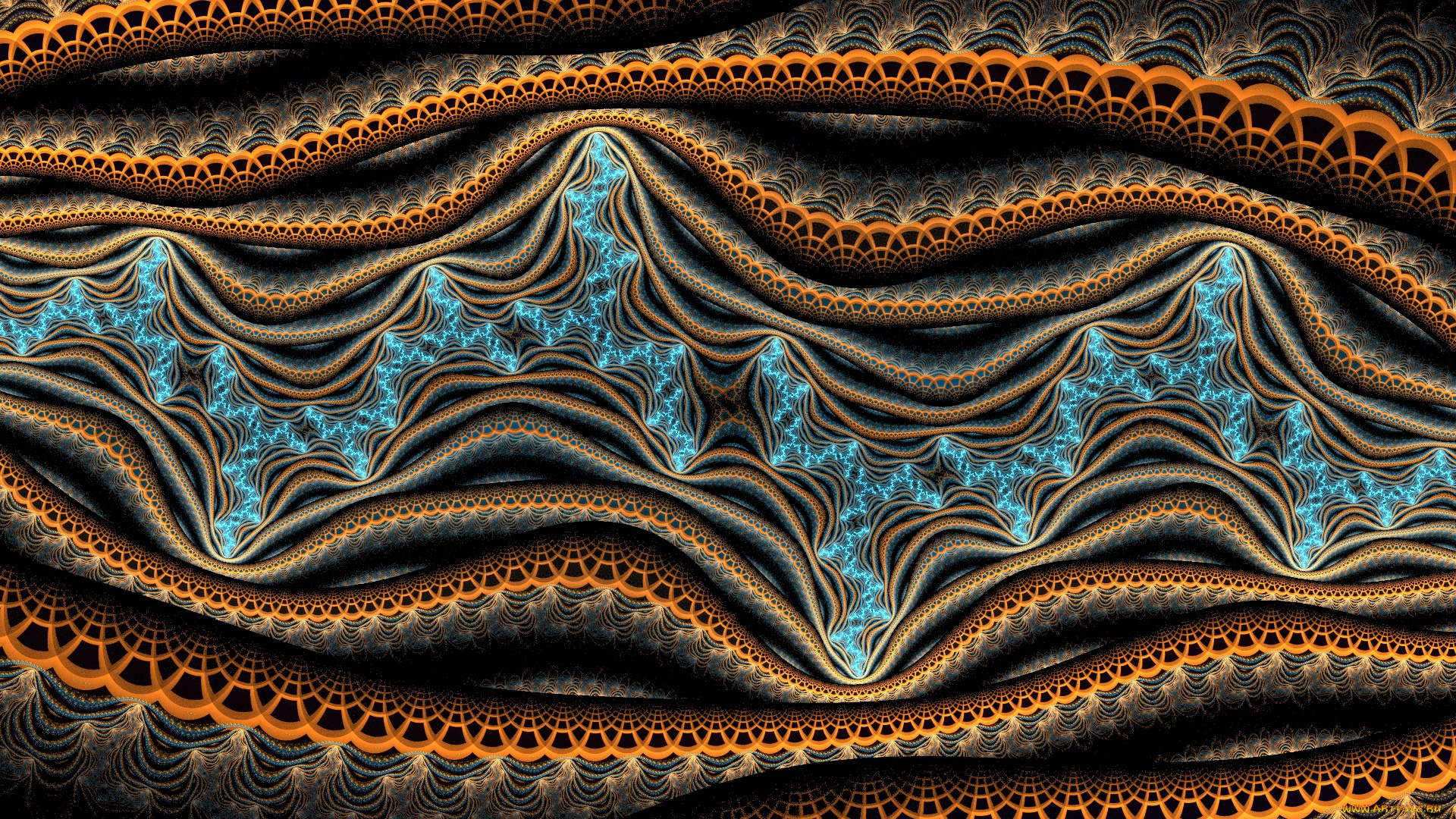 3д, графика, фракталы, , fractal, узор, фон, цвета