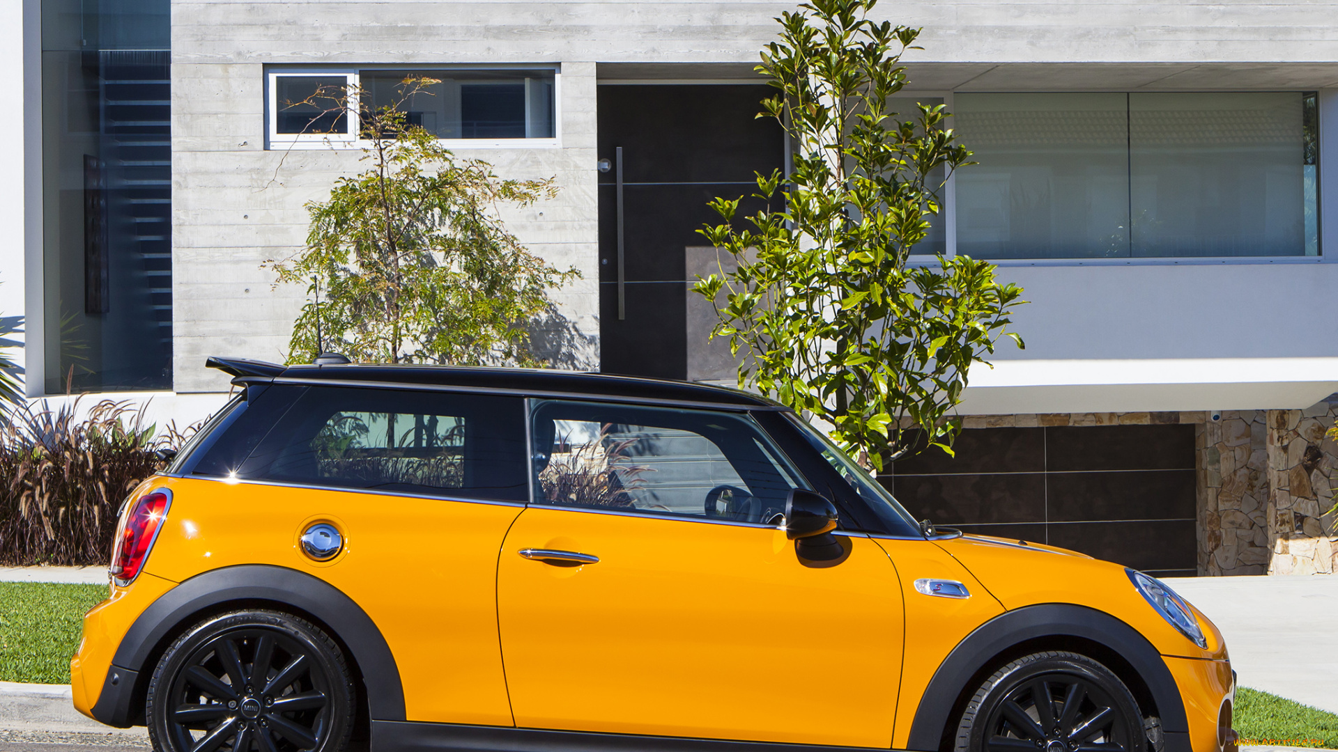 автомобили, mini, 2014, г, f56, au-spec, cooper, s, желтый