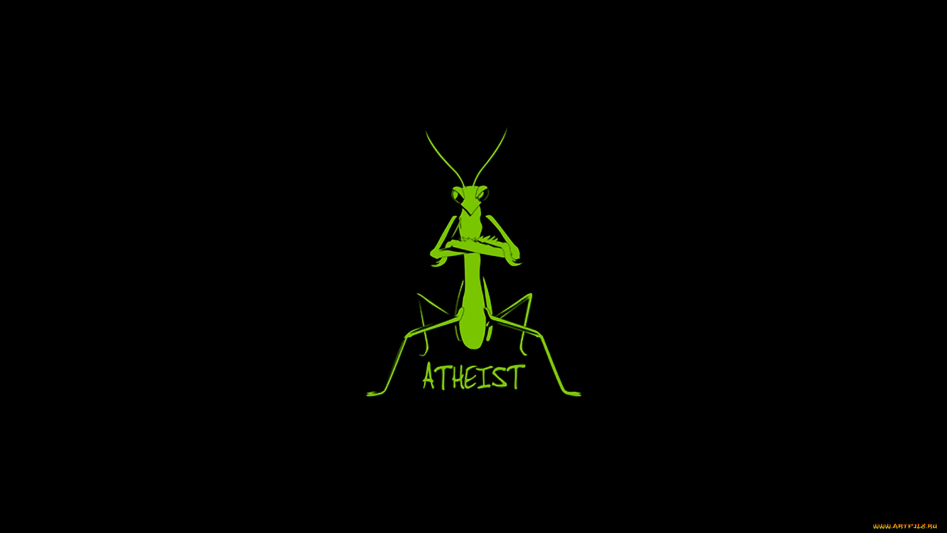 рисованные, минимализм, атеист