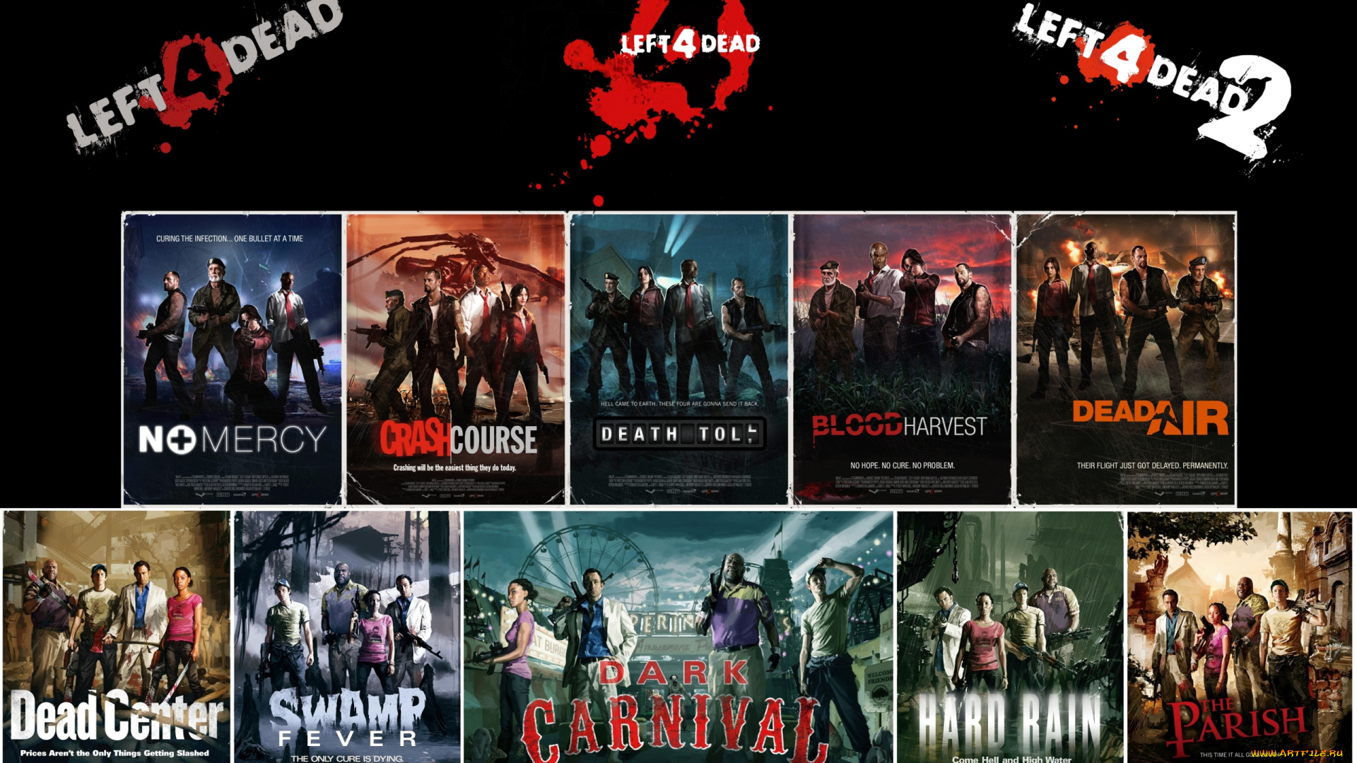 видео, игры, left, 4, dead, хоррор, экшен, dead, 4, left, зомби, шутер