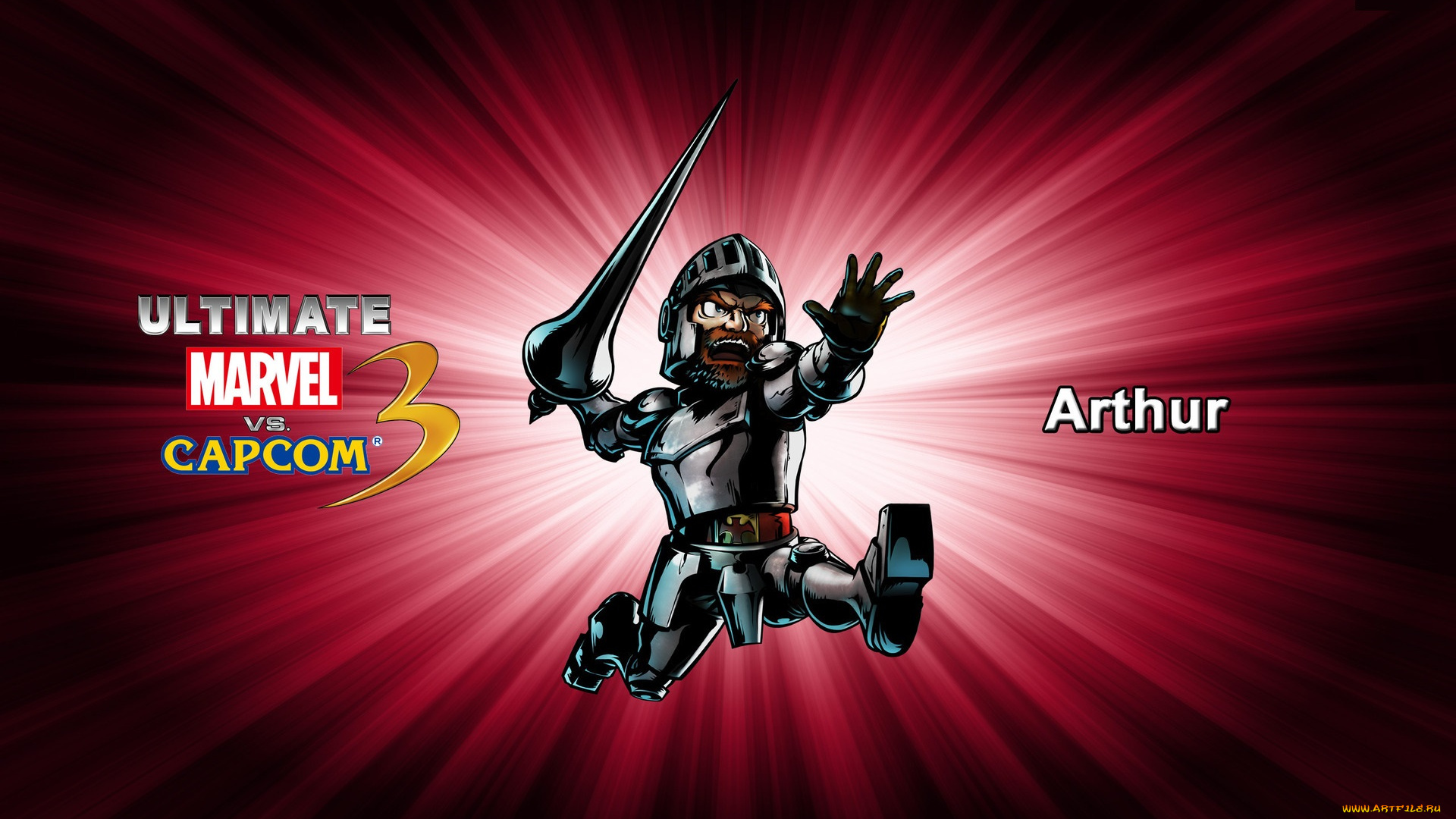 видео, игры, marvel, vs, , capcom, 3, , fate, of, two, worlds, лучи, красный