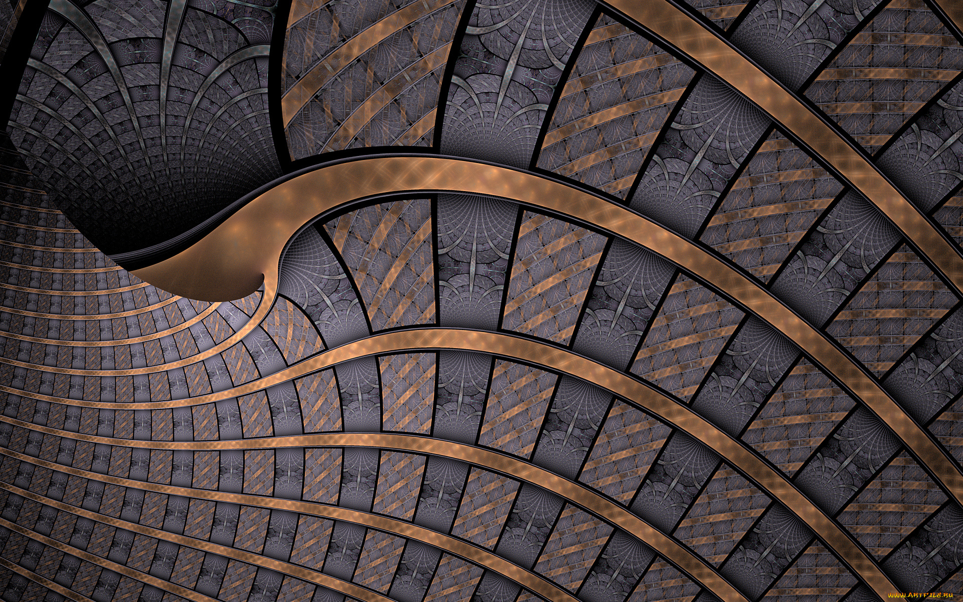 3д, графика, фракталы, , fractal, цвета, узор, фон