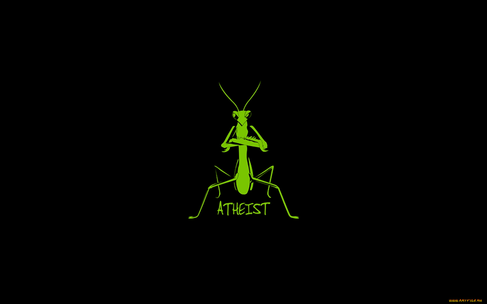 рисованные, минимализм, атеист