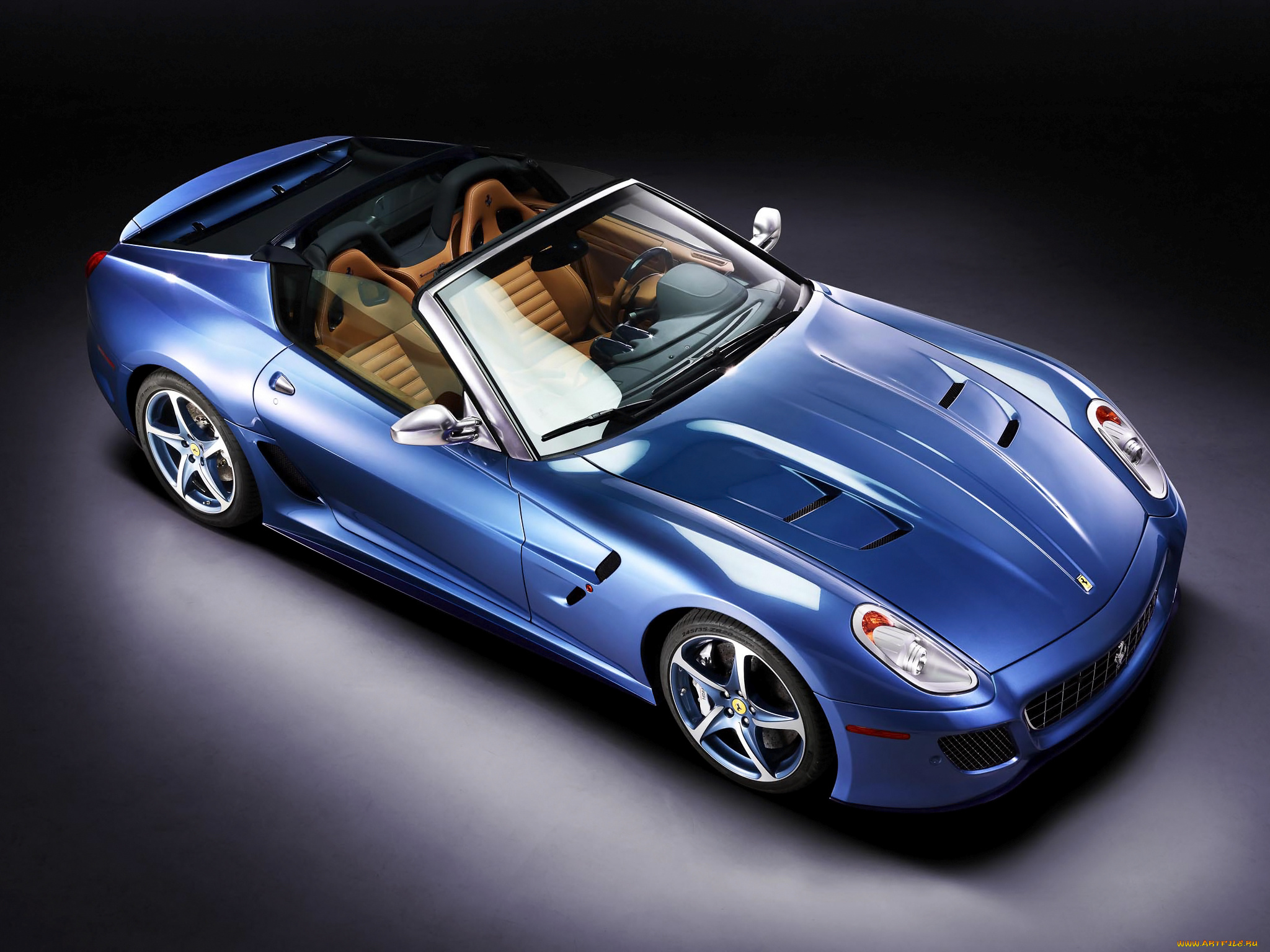 автомобили, ferrari, superamerica, 45, синий