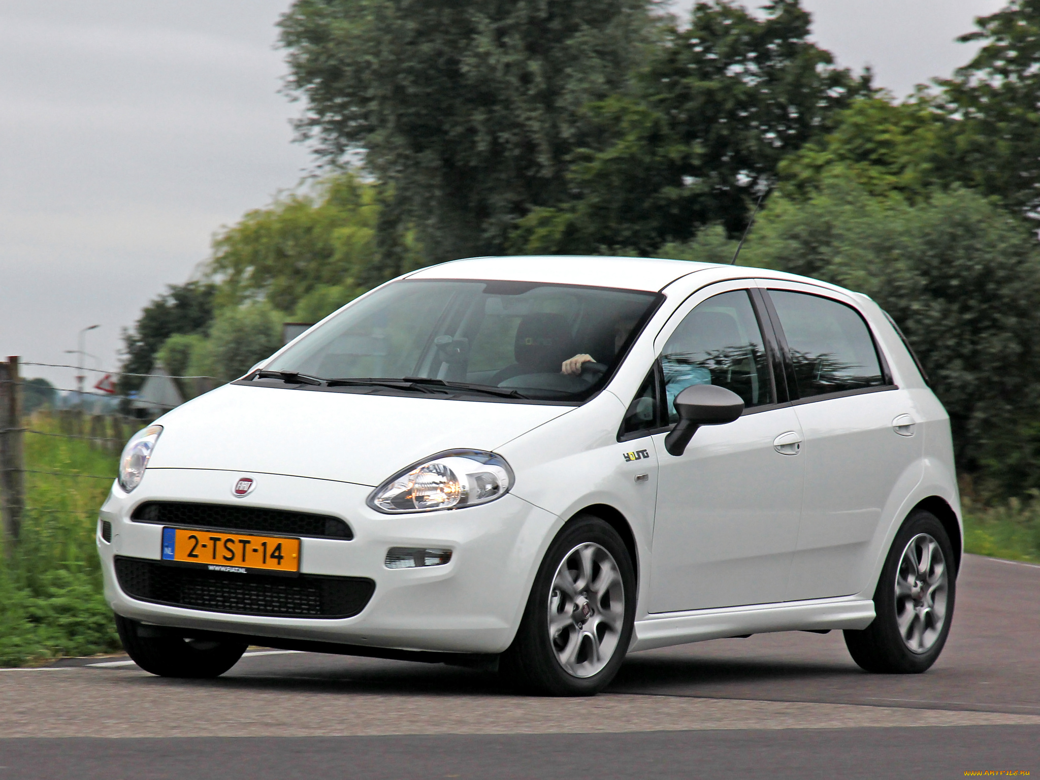 автомобили, fiat, punto, young, 5-door, 199, 2014г, светлый