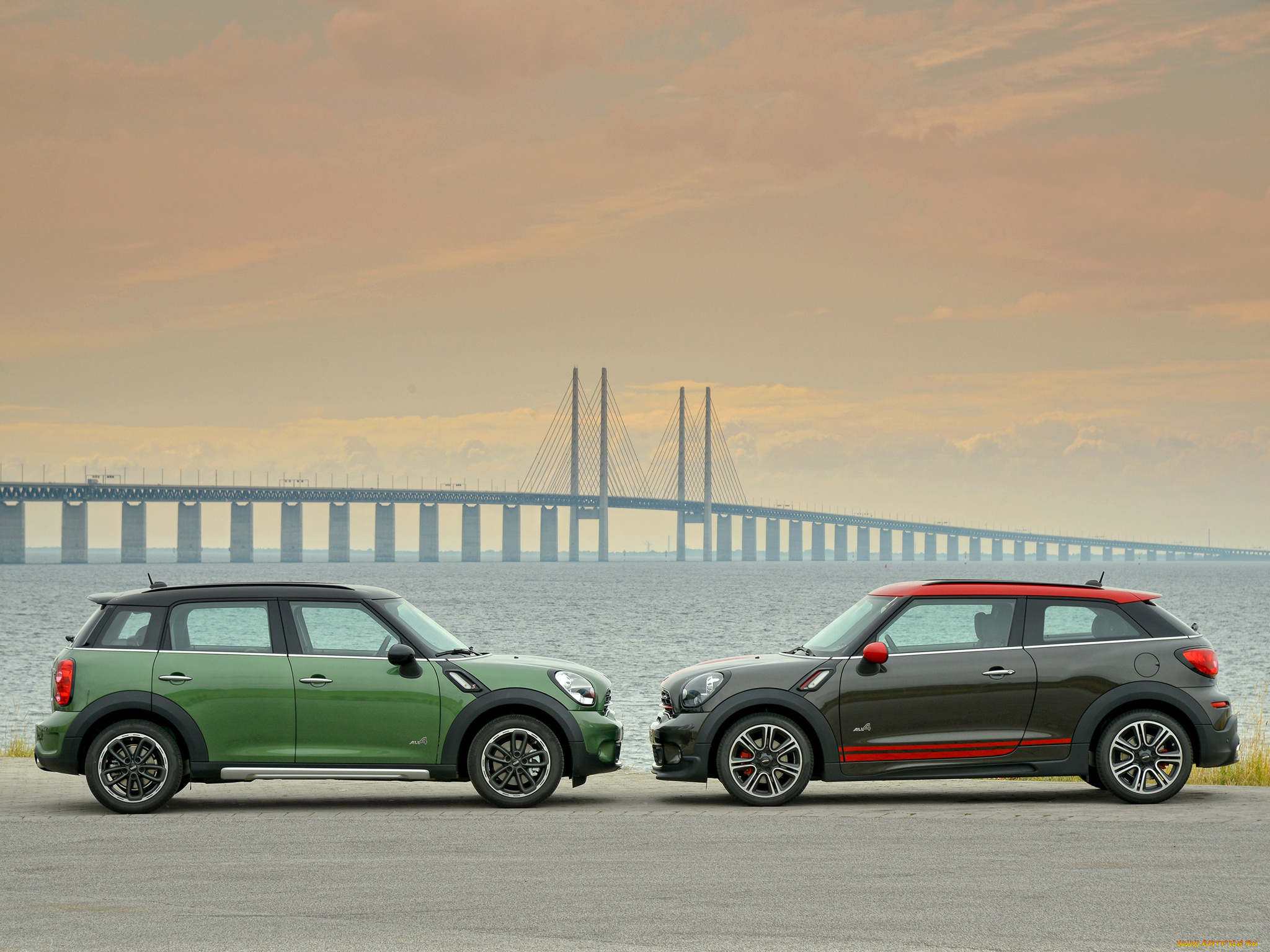 автомобили, mini, зелены, 2014г, r60, s, countryman, cooper