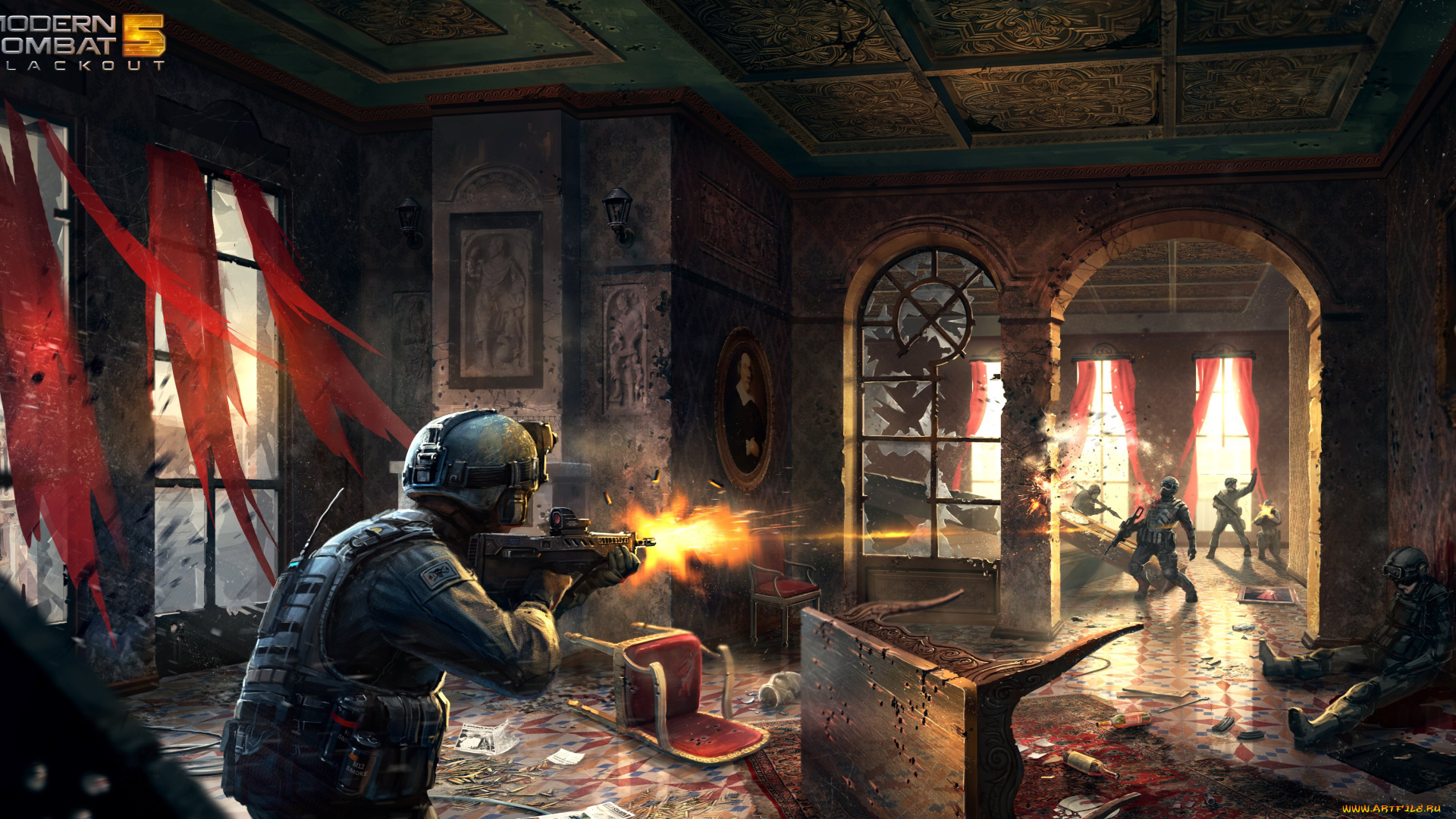 modern, combat, 5, , blackout, видео, игры, -, modern, combat, 5, modern, combat, 5, blackout, шутер, action, боевик