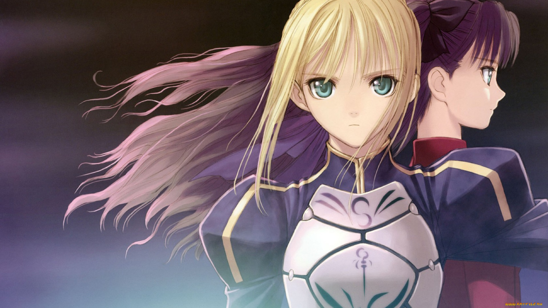 аниме, fate, stay, night, сейбер