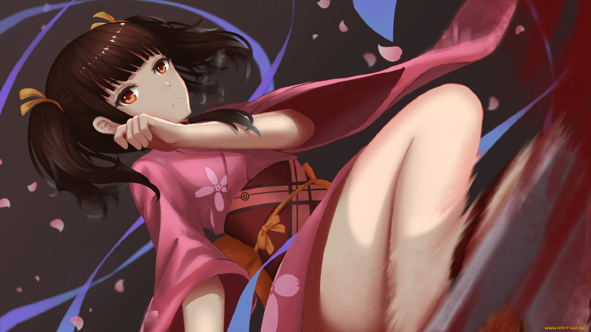 аниме, koutetsujou, no, kabaneri, девушка