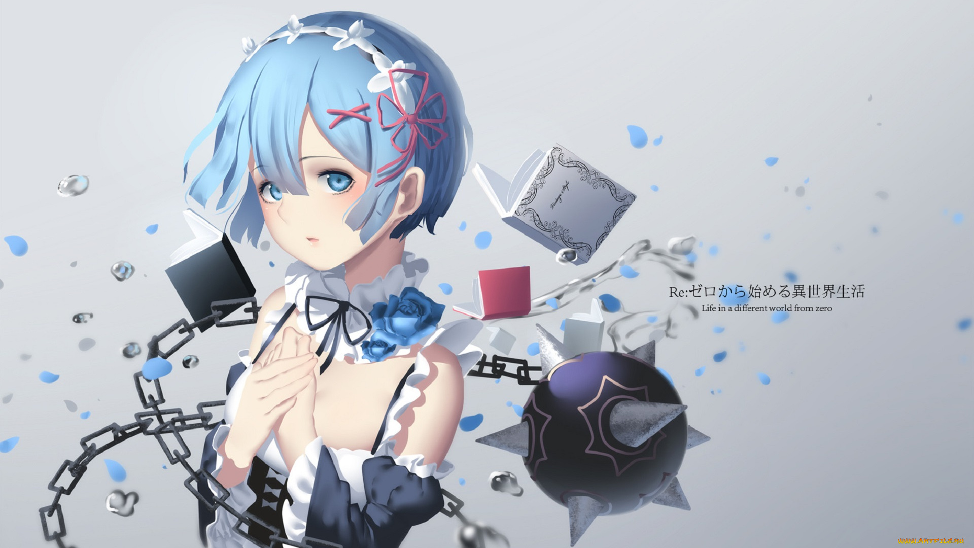 аниме, re, , zero, kara, hajimeru, isekai, seikatsu, девочка