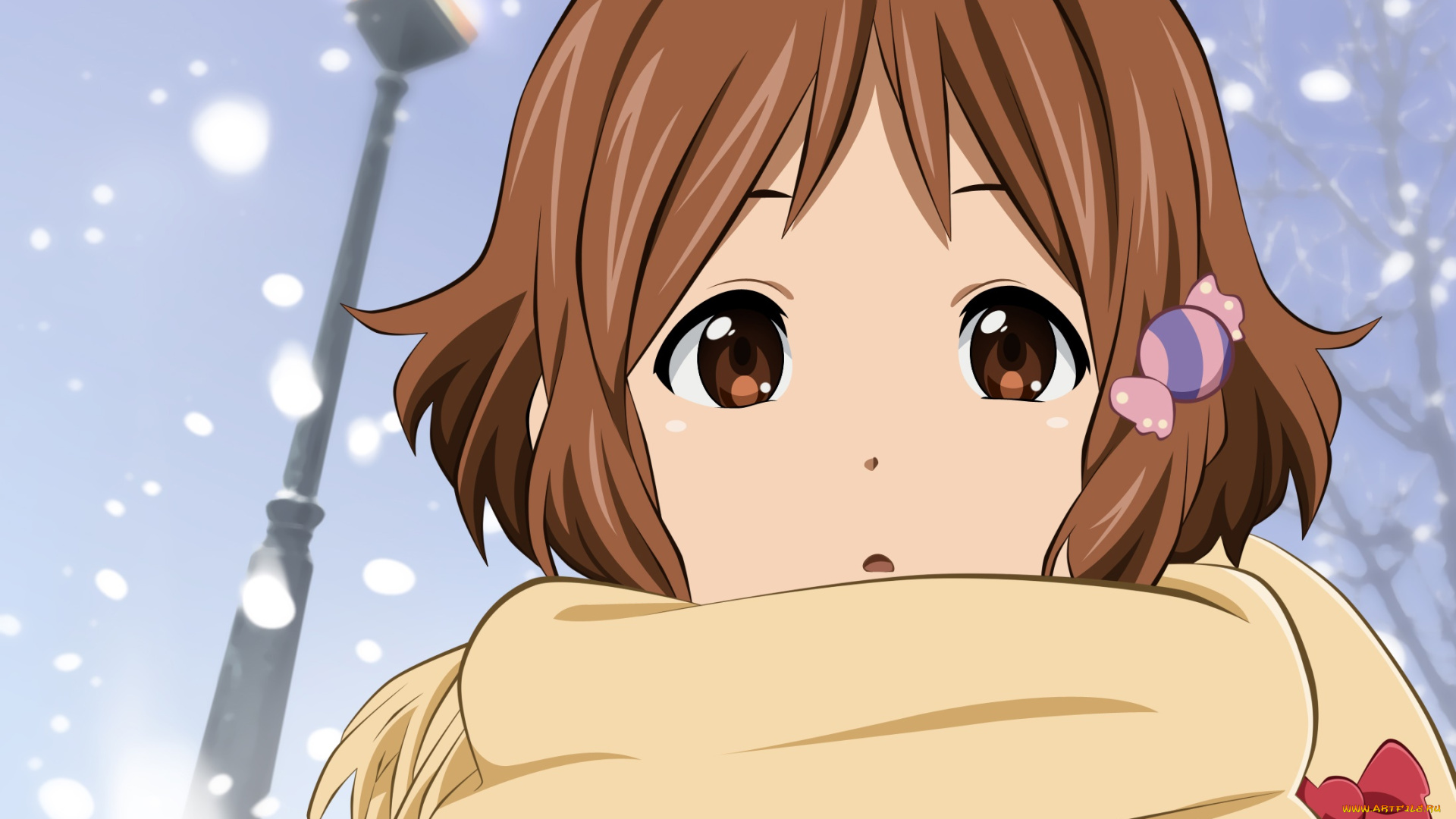 аниме, tamako, market, фон, взгляд, девушка