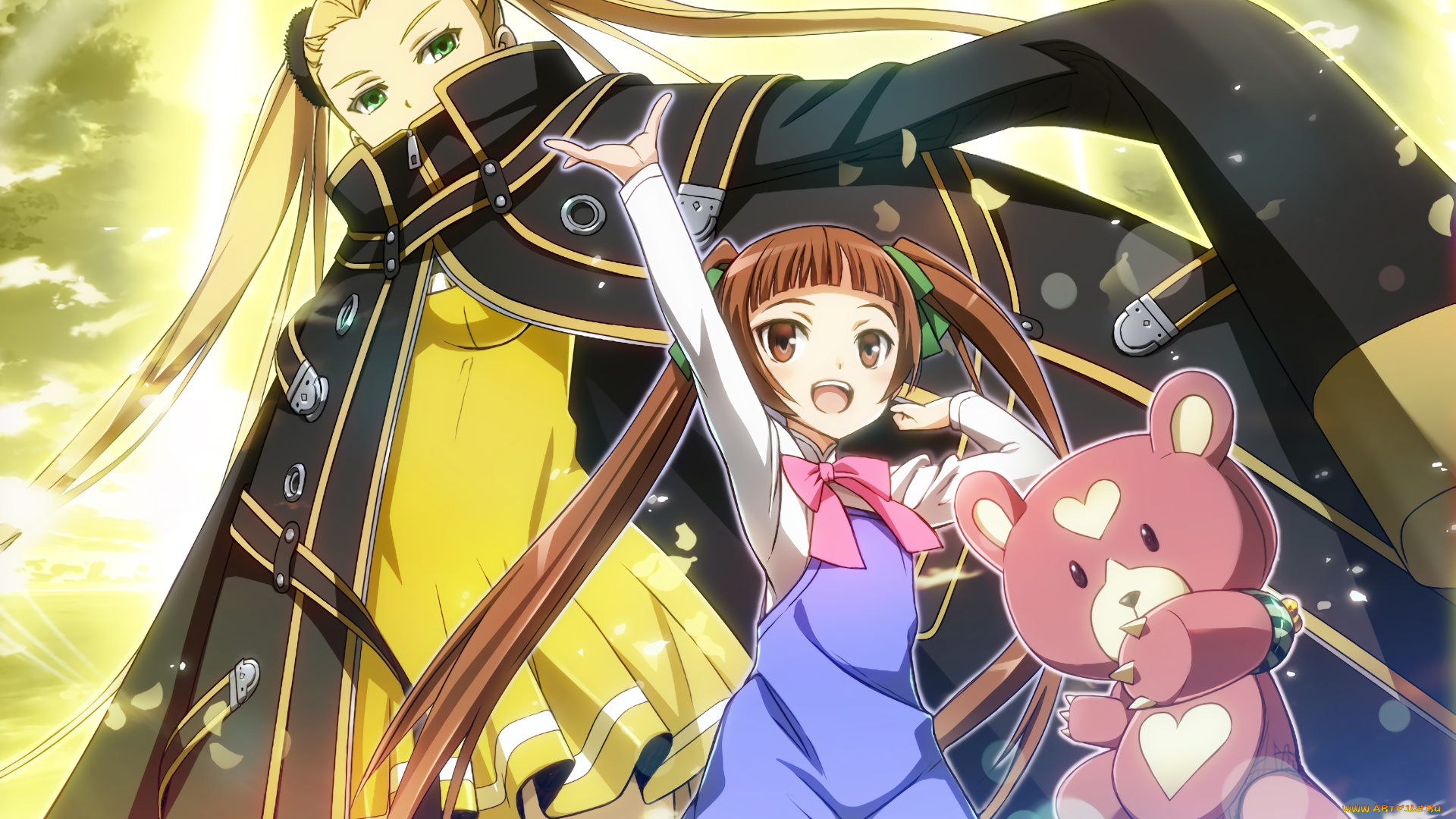 arpeggio, of, blue, steel, аниме, aoki, hagane, no, arpeggio, фон, взгляд, девушка