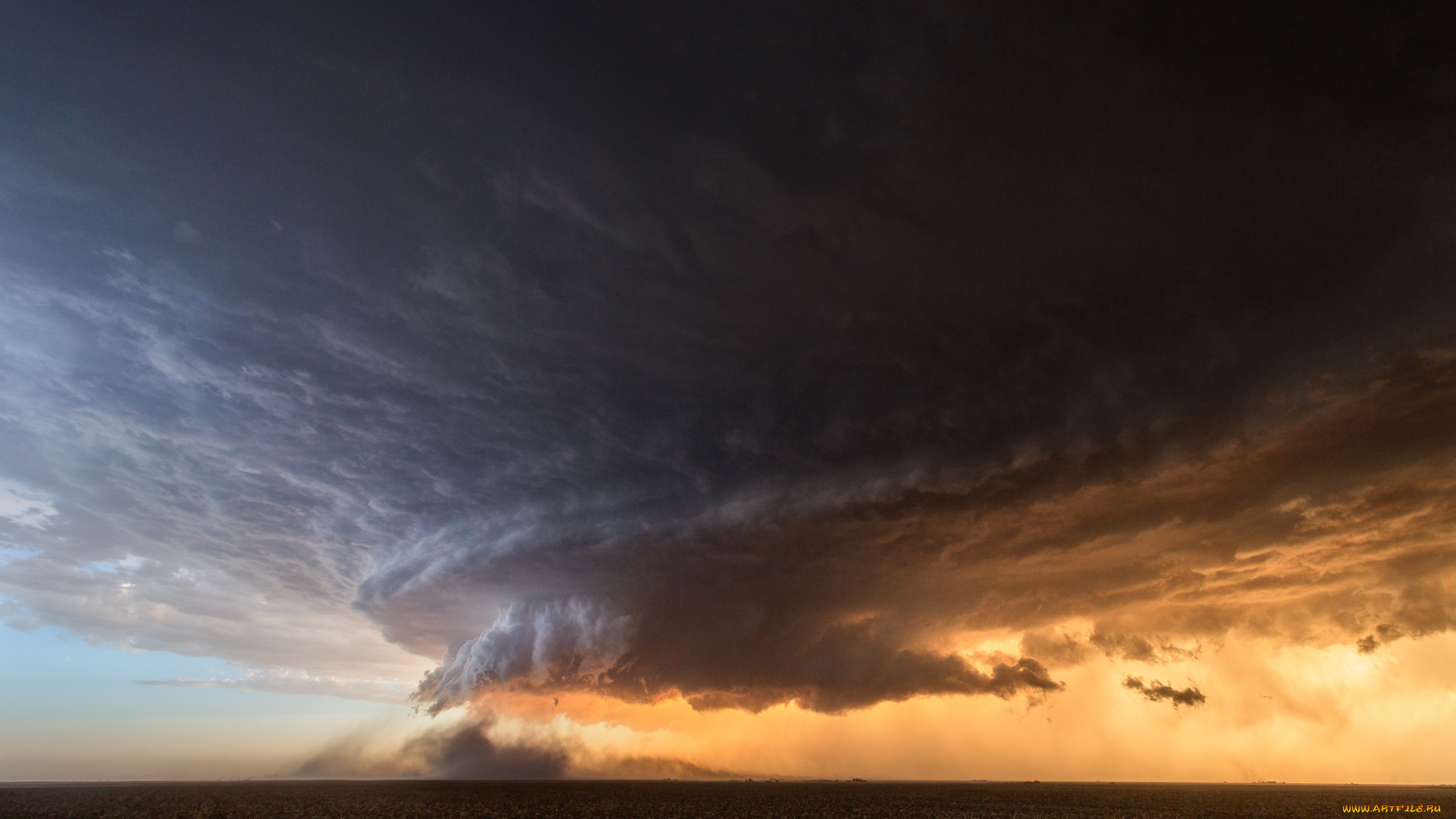 природа, стихия, буря