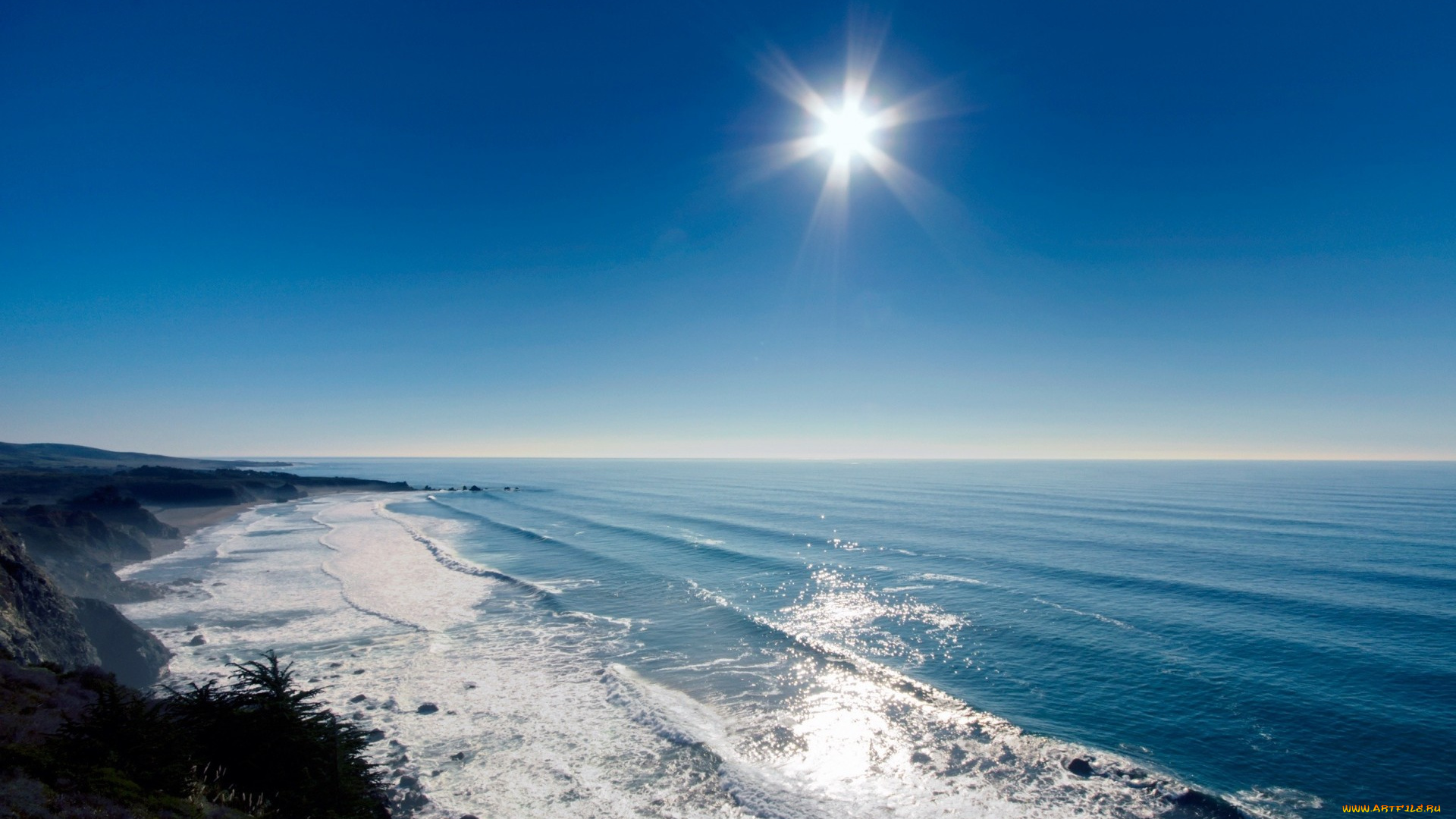 природа, восходы, закаты, море, солнце, небо