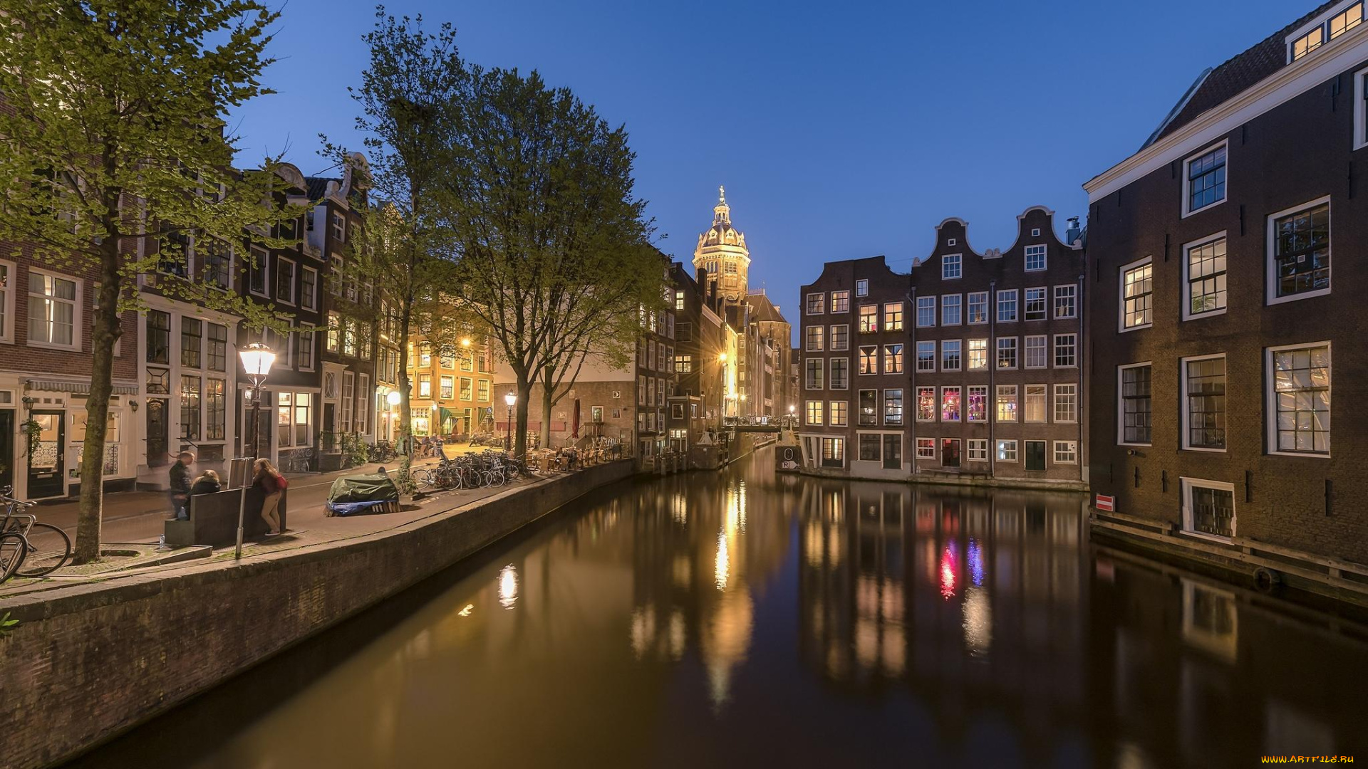 города, амстердам, , нидерланды, амстердам, голландия