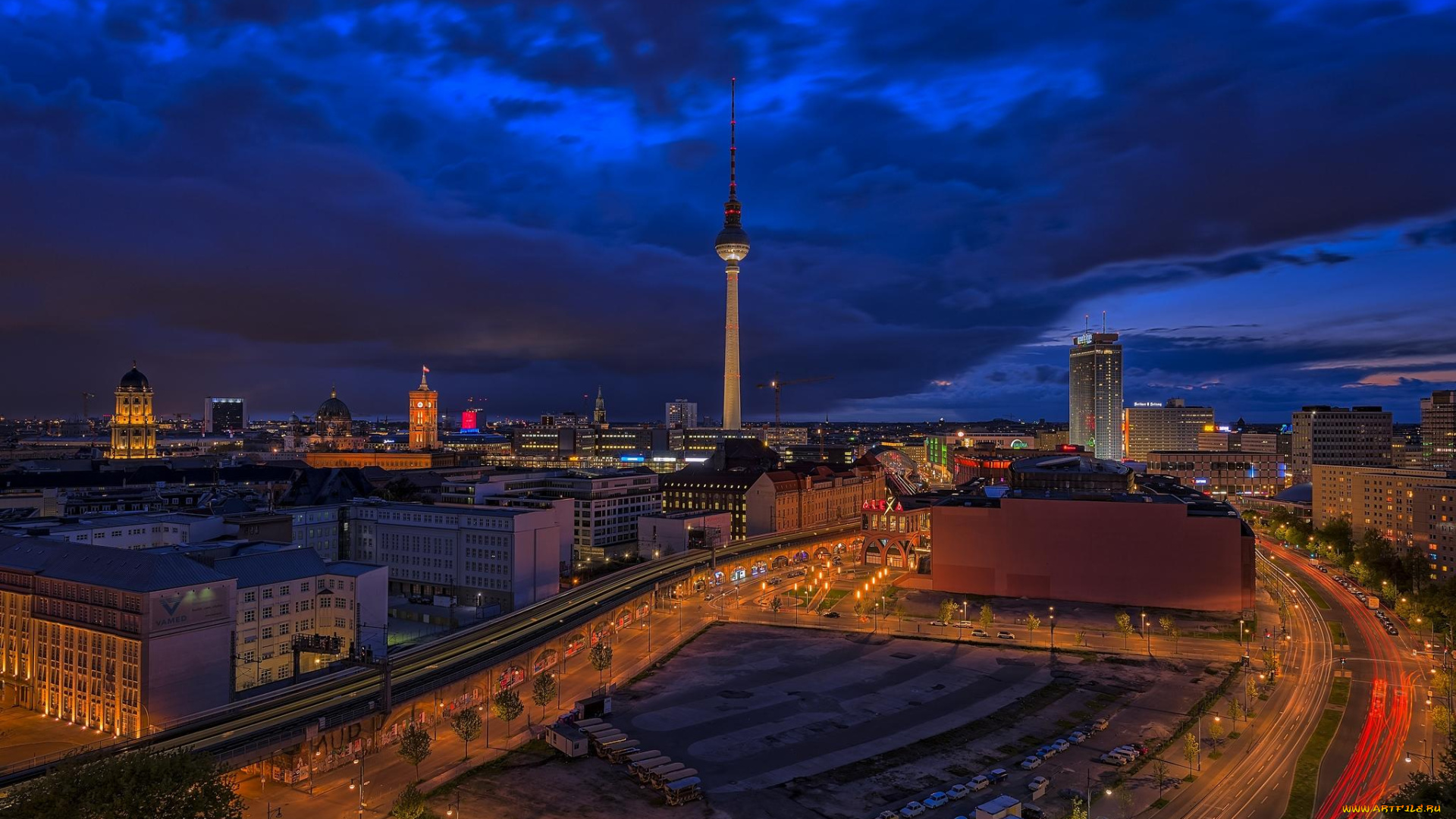 города, берлин, , германия, архитектура, берлин