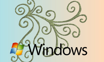 Картинка компьютеры windows+7+ vienna логотип фон